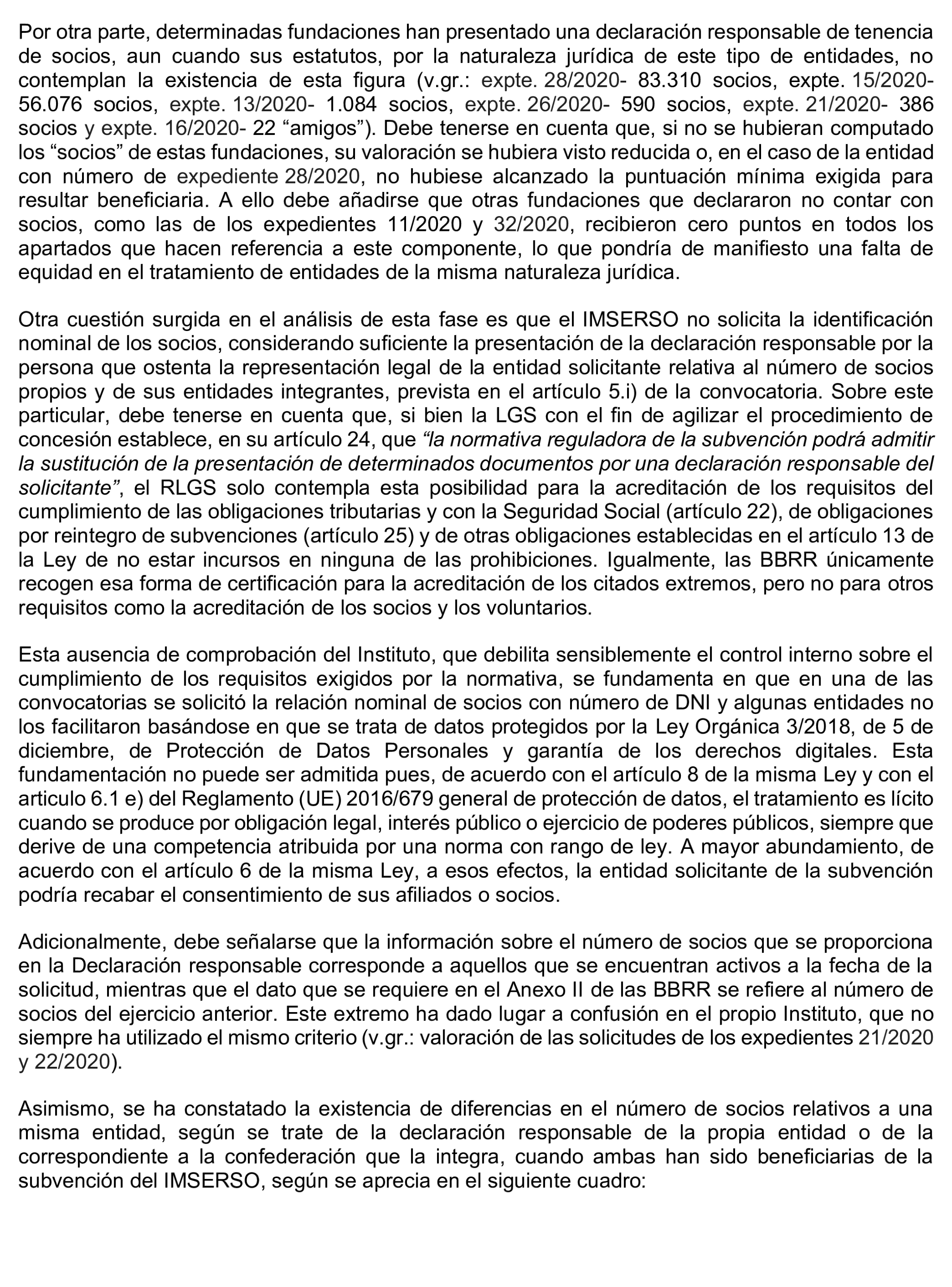 Imagen del artículo Resolución de 17 de septiembre de 2024, aprobada por la Comisión Mixta para las Relaciones con el Tribunal de Cuentas, en relación con el Informe de fiscalización de las subvenciones de régimen general concedidas por el Instituto de Mayores y Servicios Sociales en el área de atención a mayores, ejercicio 2020.