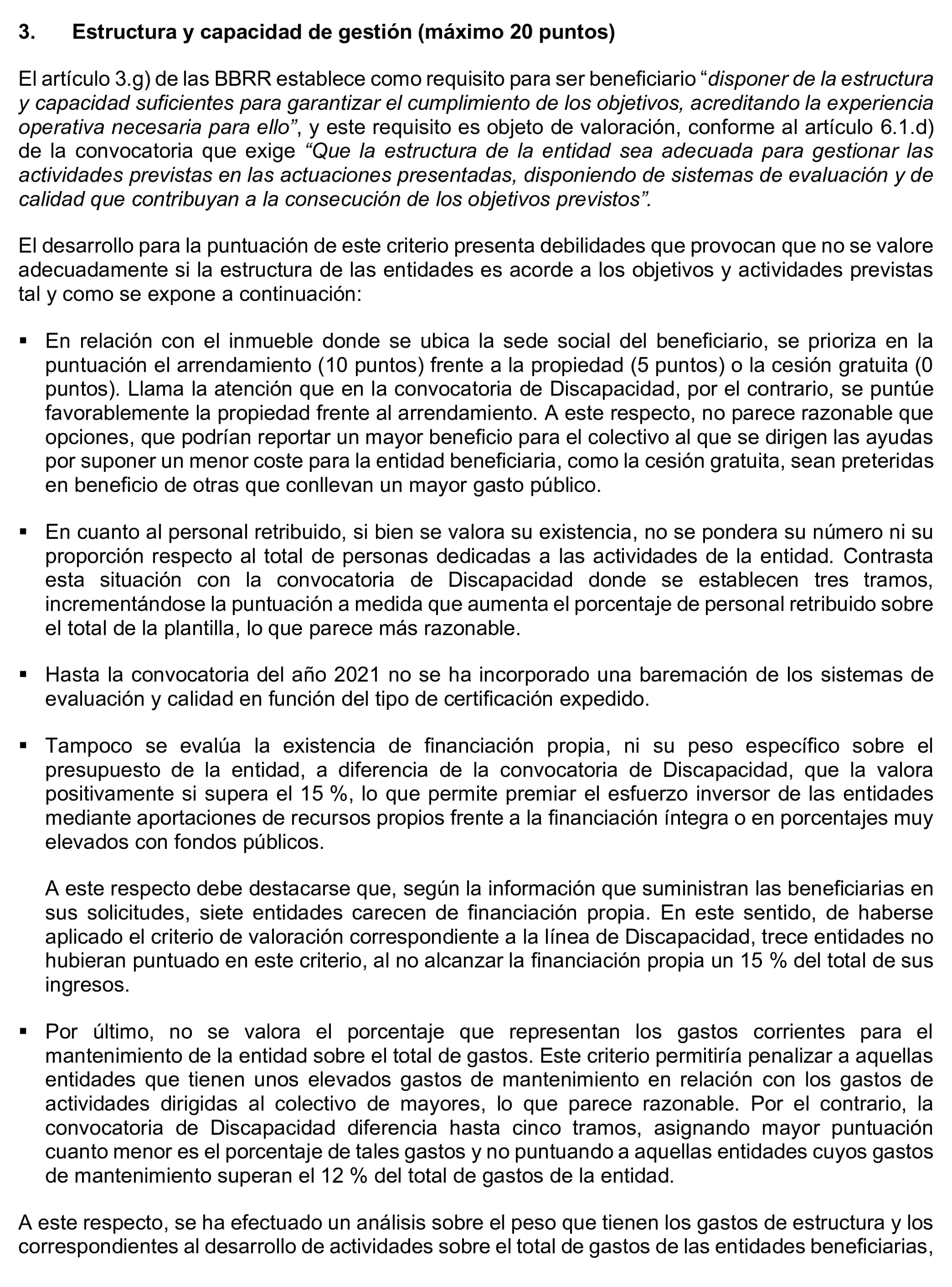 Imagen del artículo Resolución de 17 de septiembre de 2024, aprobada por la Comisión Mixta para las Relaciones con el Tribunal de Cuentas, en relación con el Informe de fiscalización de las subvenciones de régimen general concedidas por el Instituto de Mayores y Servicios Sociales en el área de atención a mayores, ejercicio 2020.