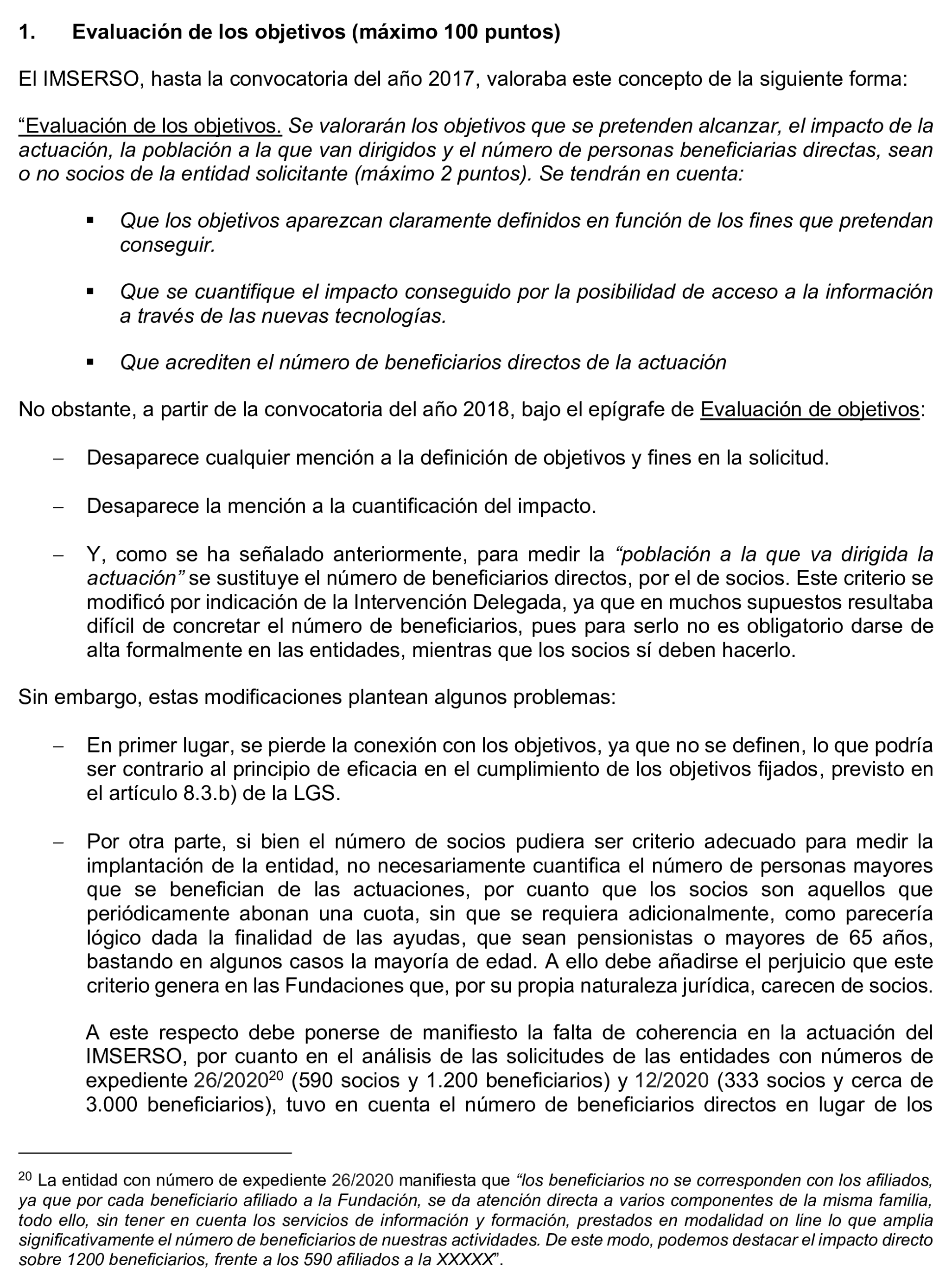 Imagen del artículo Resolución de 17 de septiembre de 2024, aprobada por la Comisión Mixta para las Relaciones con el Tribunal de Cuentas, en relación con el Informe de fiscalización de las subvenciones de régimen general concedidas por el Instituto de Mayores y Servicios Sociales en el área de atención a mayores, ejercicio 2020.