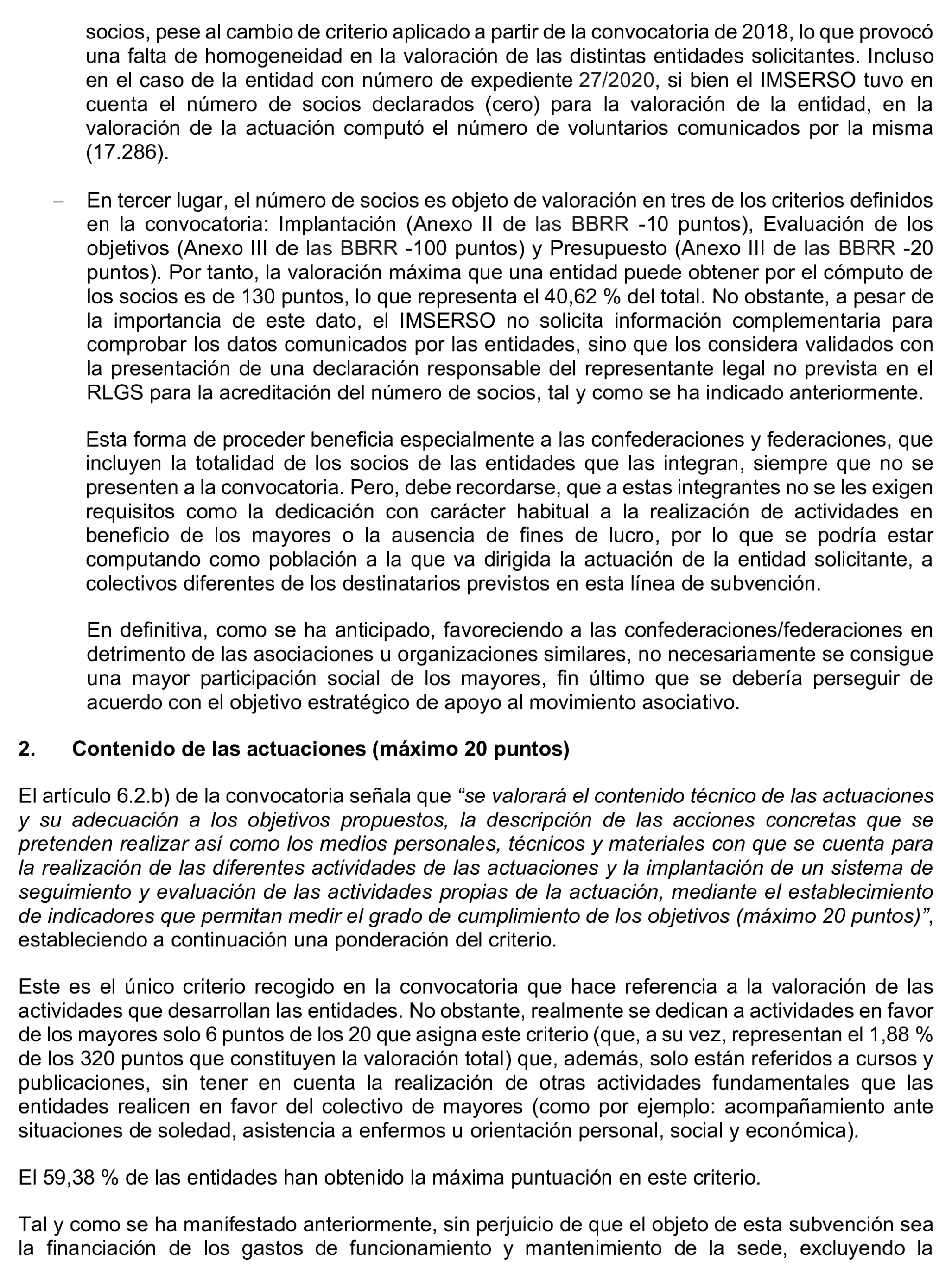 Imagen del artículo Resolución de 17 de septiembre de 2024, aprobada por la Comisión Mixta para las Relaciones con el Tribunal de Cuentas, en relación con el Informe de fiscalización de las subvenciones de régimen general concedidas por el Instituto de Mayores y Servicios Sociales en el área de atención a mayores, ejercicio 2020.