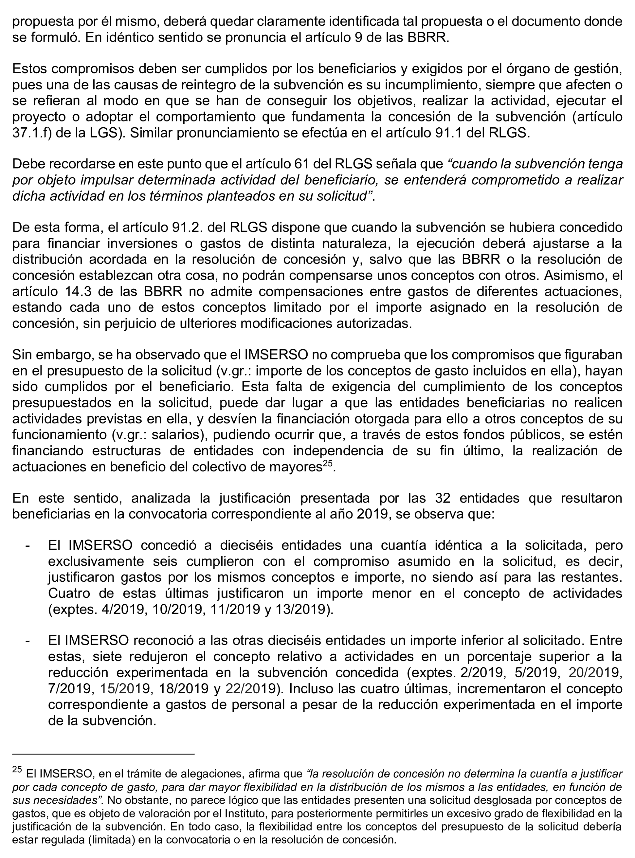 Imagen del artículo Resolución de 17 de septiembre de 2024, aprobada por la Comisión Mixta para las Relaciones con el Tribunal de Cuentas, en relación con el Informe de fiscalización de las subvenciones de régimen general concedidas por el Instituto de Mayores y Servicios Sociales en el área de atención a mayores, ejercicio 2020.