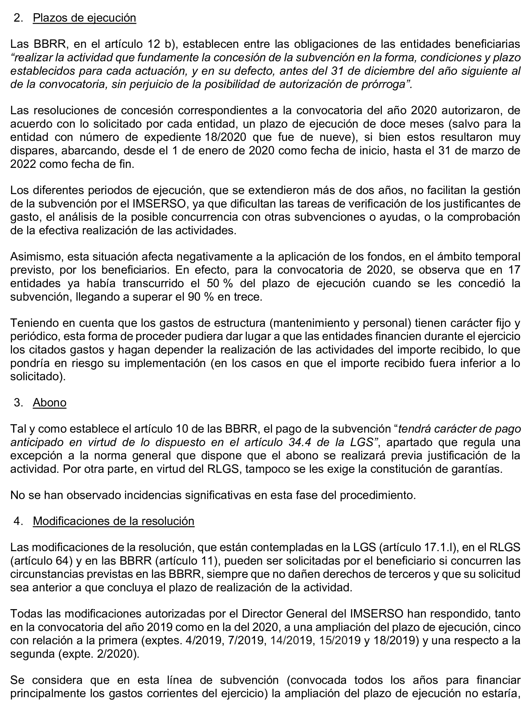 Imagen del artículo Resolución de 17 de septiembre de 2024, aprobada por la Comisión Mixta para las Relaciones con el Tribunal de Cuentas, en relación con el Informe de fiscalización de las subvenciones de régimen general concedidas por el Instituto de Mayores y Servicios Sociales en el área de atención a mayores, ejercicio 2020.