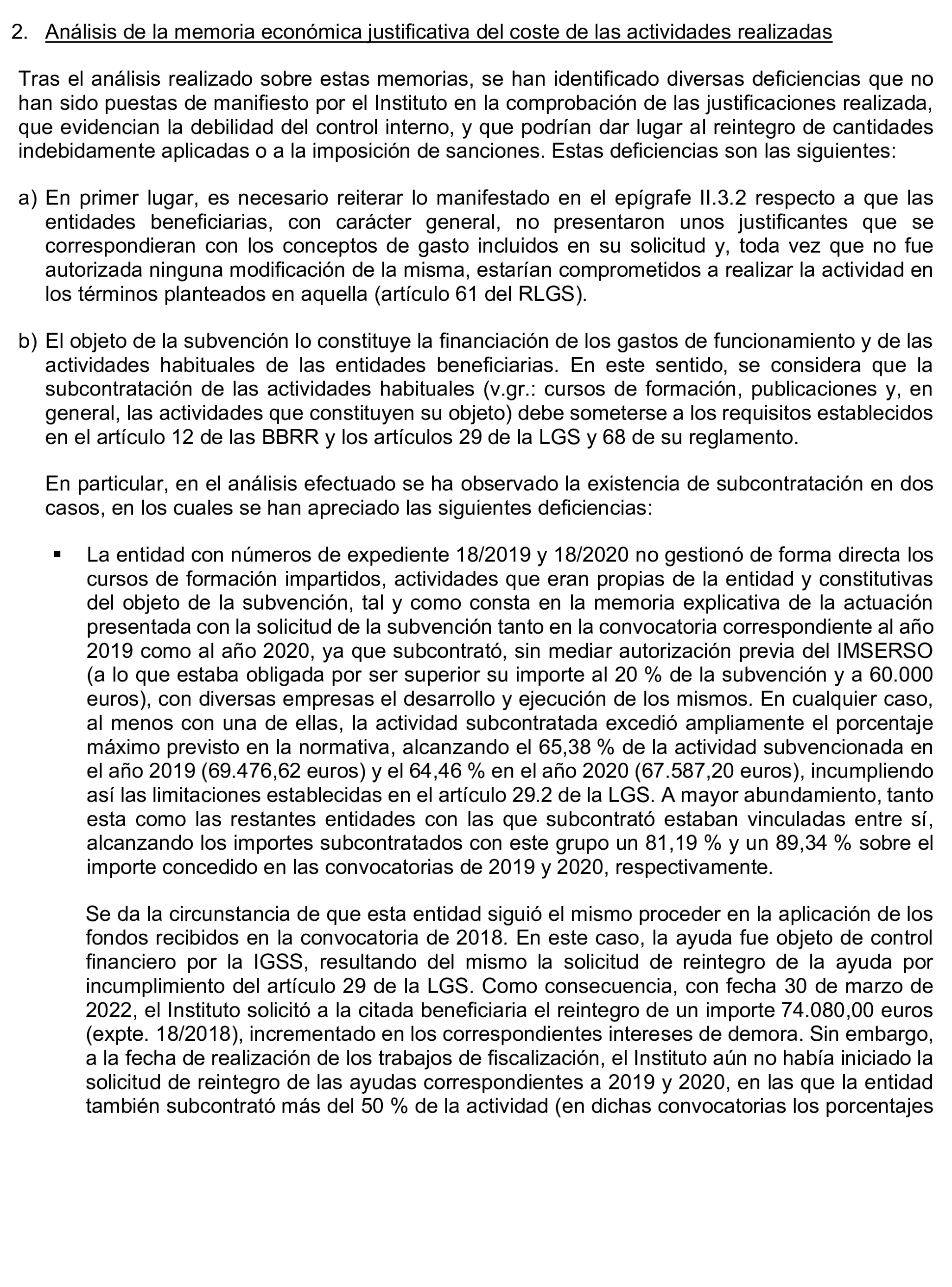 Imagen del artículo Resolución de 17 de septiembre de 2024, aprobada por la Comisión Mixta para las Relaciones con el Tribunal de Cuentas, en relación con el Informe de fiscalización de las subvenciones de régimen general concedidas por el Instituto de Mayores y Servicios Sociales en el área de atención a mayores, ejercicio 2020.