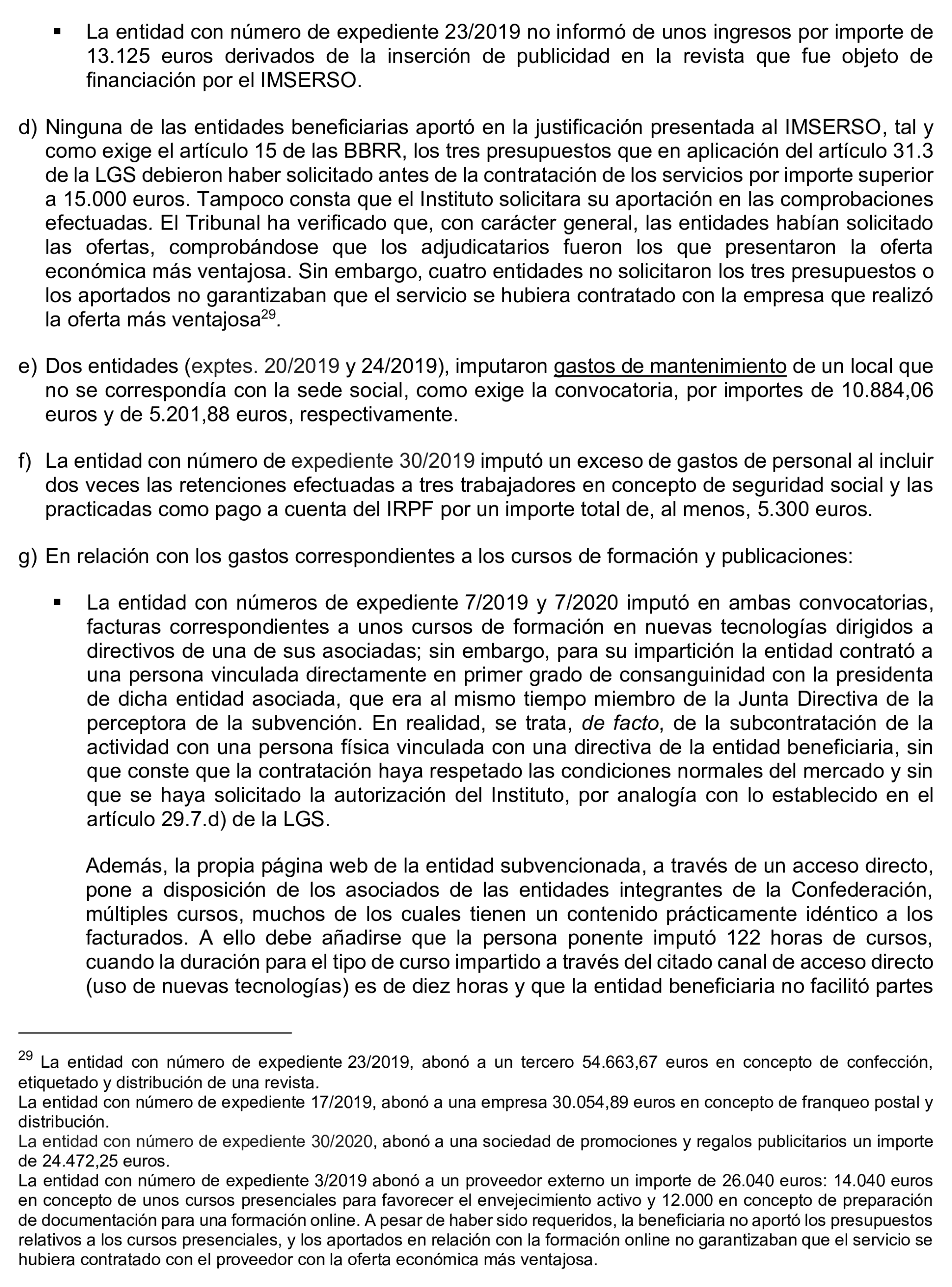 Imagen del artículo Resolución de 17 de septiembre de 2024, aprobada por la Comisión Mixta para las Relaciones con el Tribunal de Cuentas, en relación con el Informe de fiscalización de las subvenciones de régimen general concedidas por el Instituto de Mayores y Servicios Sociales en el área de atención a mayores, ejercicio 2020.