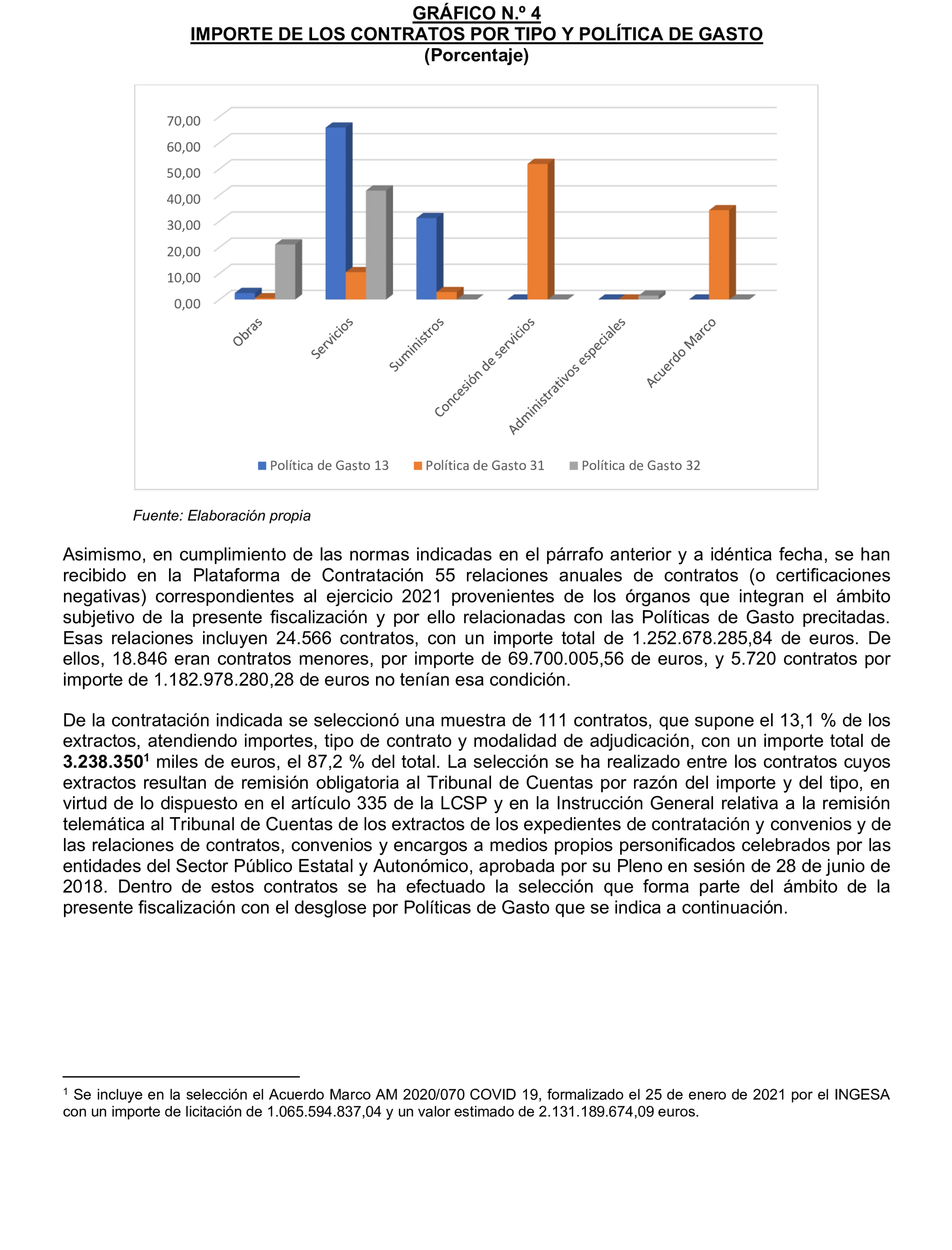 Imagen del artículo Resolución de 17 de septiembre de 2024, aprobada por la Comisión Mixta para las Relaciones con el Tribunal de Cuentas, en relación con el Informe de fiscalización de los contratos de la Administración General del Estado vinculados a las Políticas de gasto 13 «Seguridad Ciudadana e Instituciones Penitenciarias», 31 «Sanidad» y 32 «Educación», ejercicio 2021.