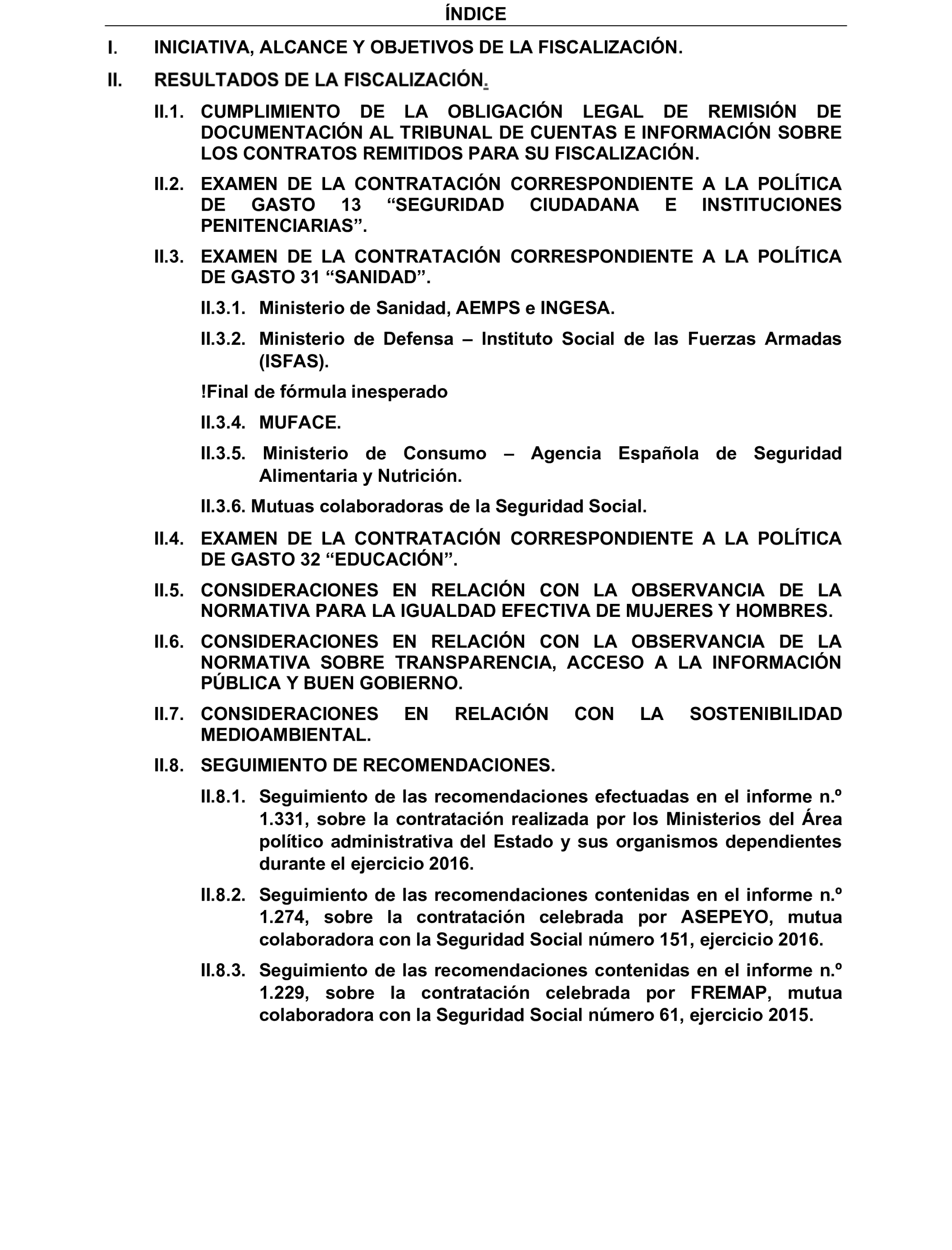 Imagen del artículo Resolución de 17 de septiembre de 2024, aprobada por la Comisión Mixta para las Relaciones con el Tribunal de Cuentas, en relación con el Informe de fiscalización de los contratos de la Administración General del Estado vinculados a las Políticas de gasto 13 «Seguridad Ciudadana e Instituciones Penitenciarias», 31 «Sanidad» y 32 «Educación», ejercicio 2021.