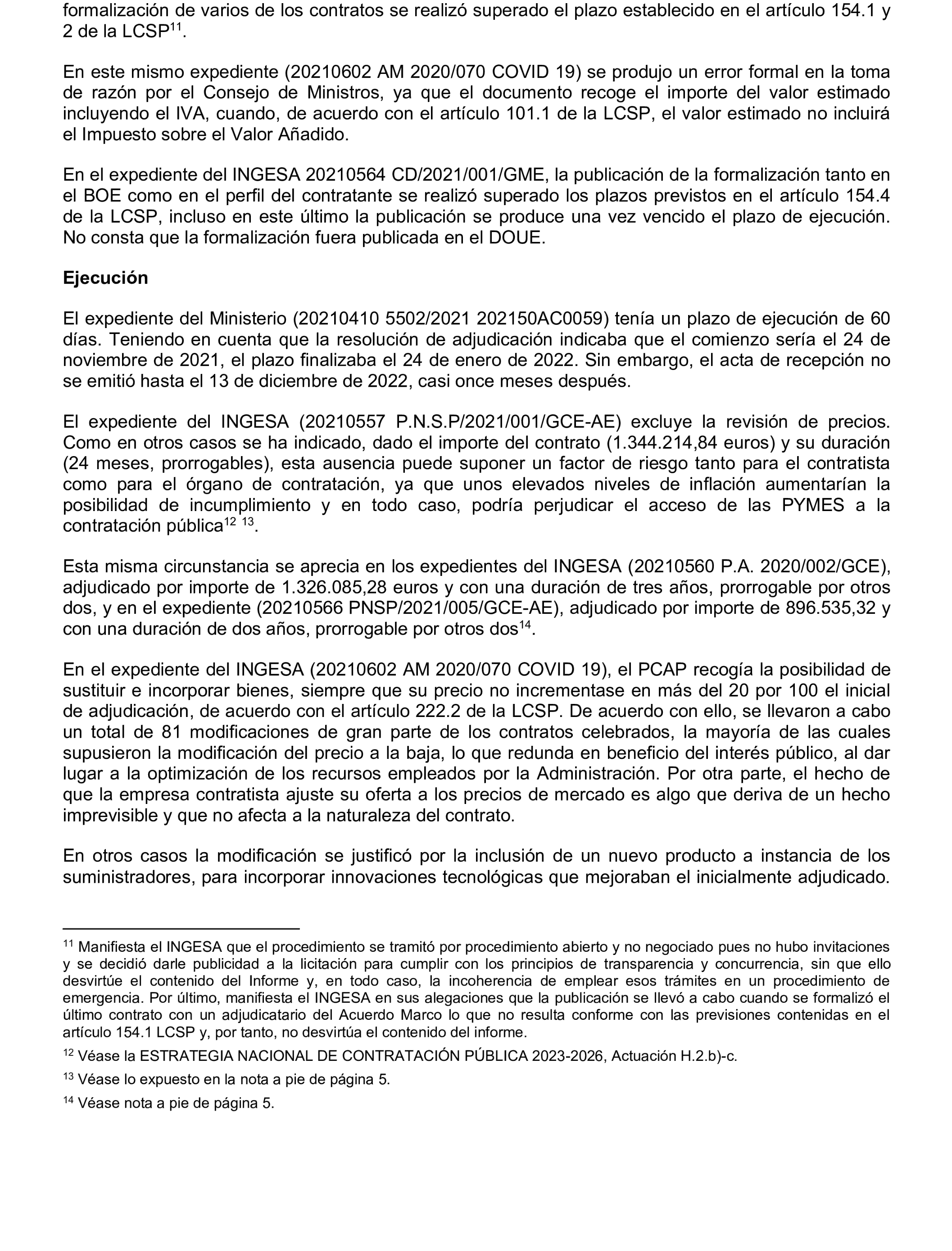 Imagen del artículo Resolución de 17 de septiembre de 2024, aprobada por la Comisión Mixta para las Relaciones con el Tribunal de Cuentas, en relación con el Informe de fiscalización de los contratos de la Administración General del Estado vinculados a las Políticas de gasto 13 «Seguridad Ciudadana e Instituciones Penitenciarias», 31 «Sanidad» y 32 «Educación», ejercicio 2021.