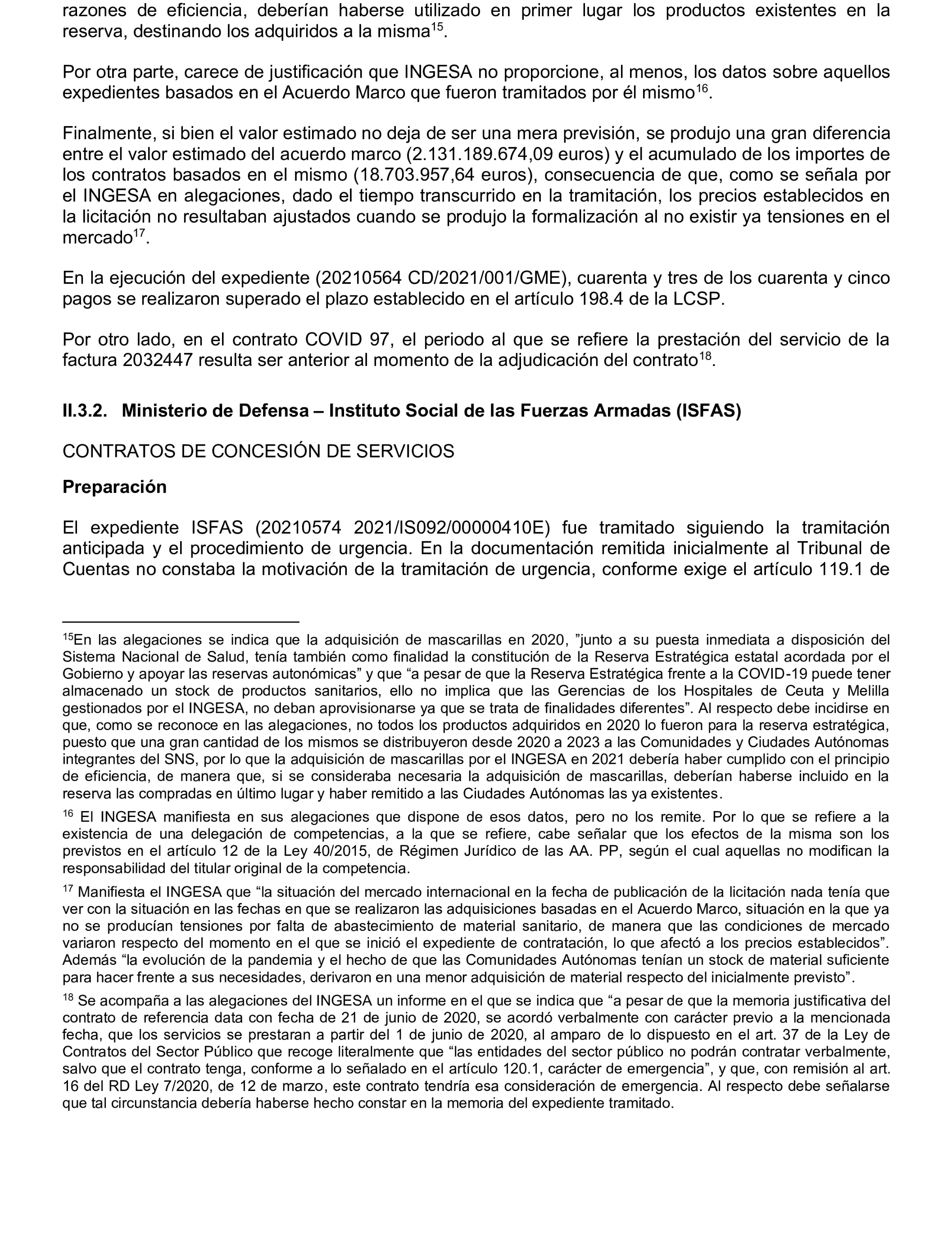 Imagen del artículo Resolución de 17 de septiembre de 2024, aprobada por la Comisión Mixta para las Relaciones con el Tribunal de Cuentas, en relación con el Informe de fiscalización de los contratos de la Administración General del Estado vinculados a las Políticas de gasto 13 «Seguridad Ciudadana e Instituciones Penitenciarias», 31 «Sanidad» y 32 «Educación», ejercicio 2021.