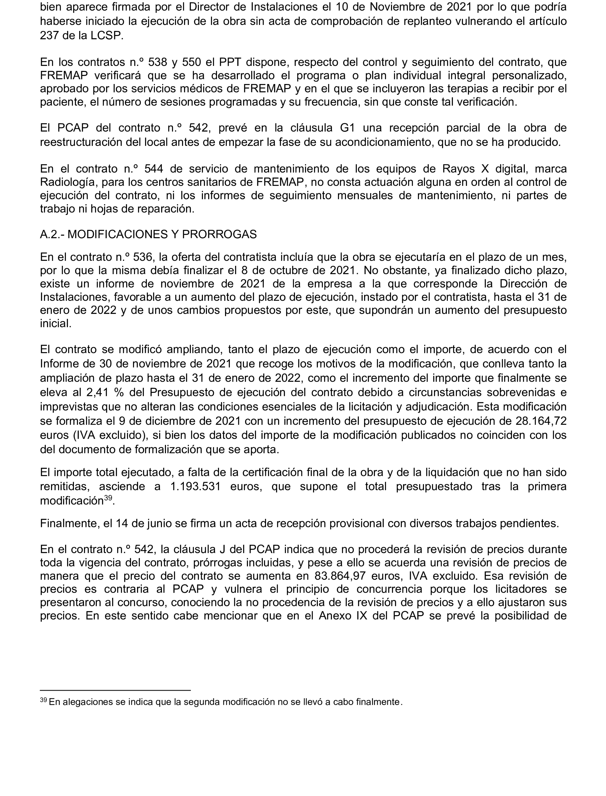 Imagen del artículo Resolución de 17 de septiembre de 2024, aprobada por la Comisión Mixta para las Relaciones con el Tribunal de Cuentas, en relación con el Informe de fiscalización de los contratos de la Administración General del Estado vinculados a las Políticas de gasto 13 «Seguridad Ciudadana e Instituciones Penitenciarias», 31 «Sanidad» y 32 «Educación», ejercicio 2021.