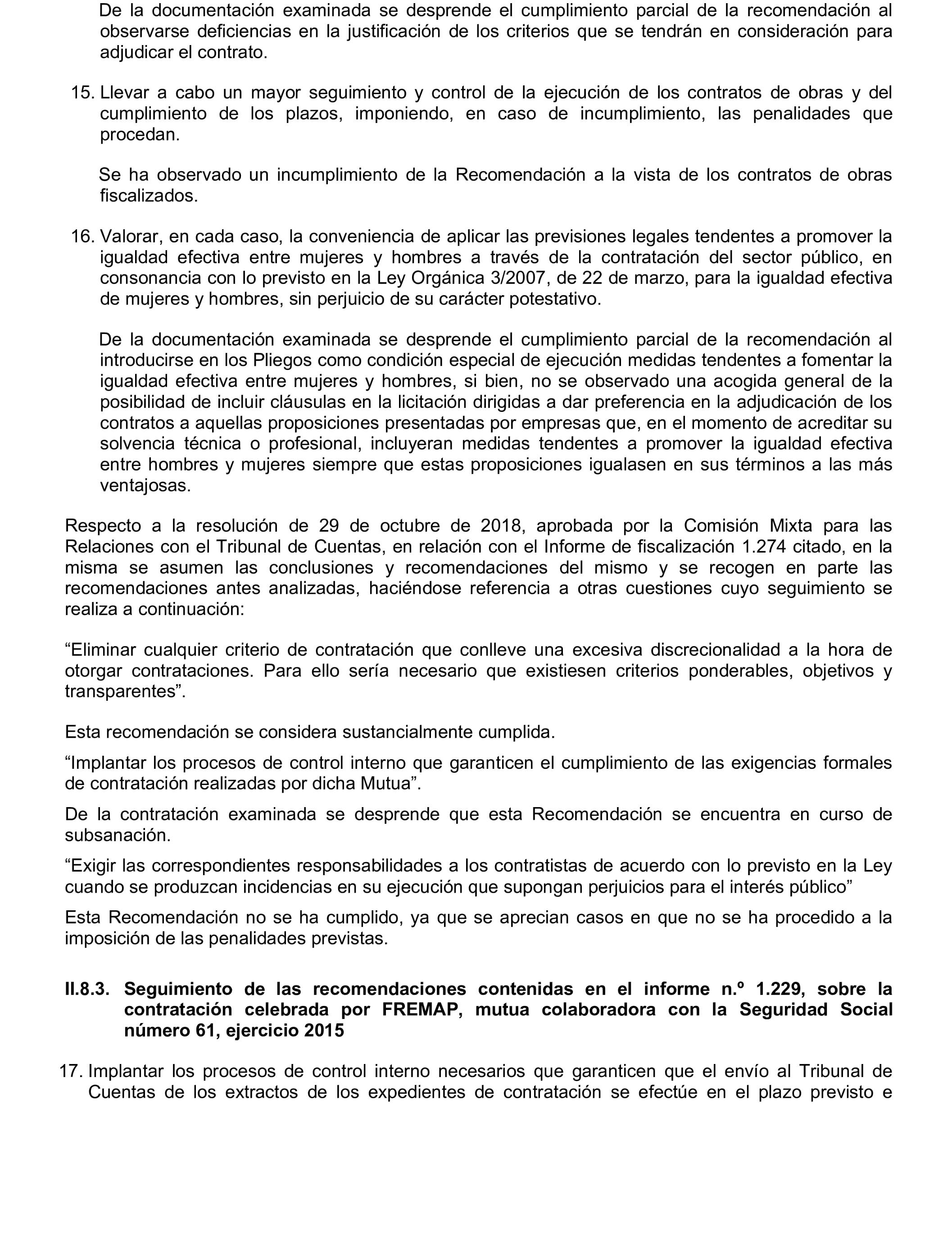 Imagen del artículo Resolución de 17 de septiembre de 2024, aprobada por la Comisión Mixta para las Relaciones con el Tribunal de Cuentas, en relación con el Informe de fiscalización de los contratos de la Administración General del Estado vinculados a las Políticas de gasto 13 «Seguridad Ciudadana e Instituciones Penitenciarias», 31 «Sanidad» y 32 «Educación», ejercicio 2021.
