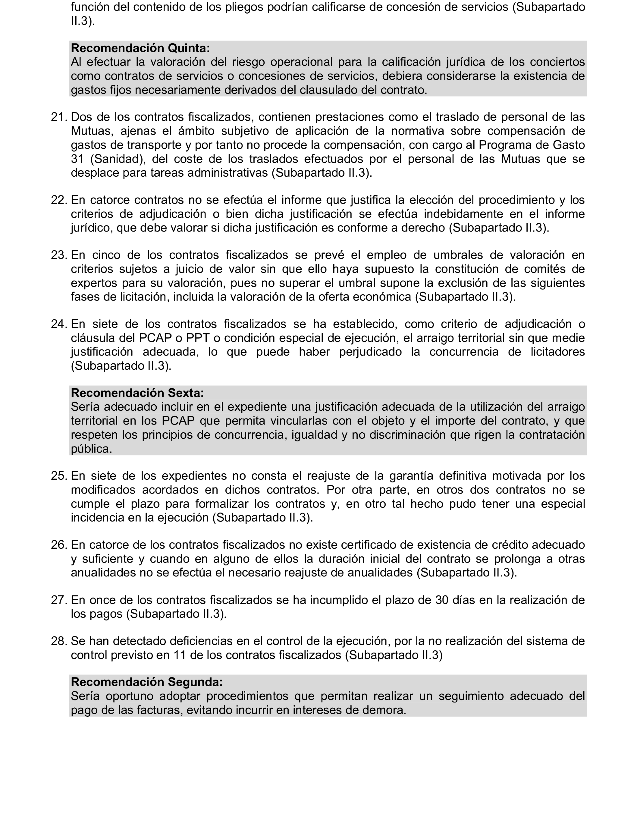 Imagen del artículo Resolución de 17 de septiembre de 2024, aprobada por la Comisión Mixta para las Relaciones con el Tribunal de Cuentas, en relación con el Informe de fiscalización de los contratos de la Administración General del Estado vinculados a las Políticas de gasto 13 «Seguridad Ciudadana e Instituciones Penitenciarias», 31 «Sanidad» y 32 «Educación», ejercicio 2021.