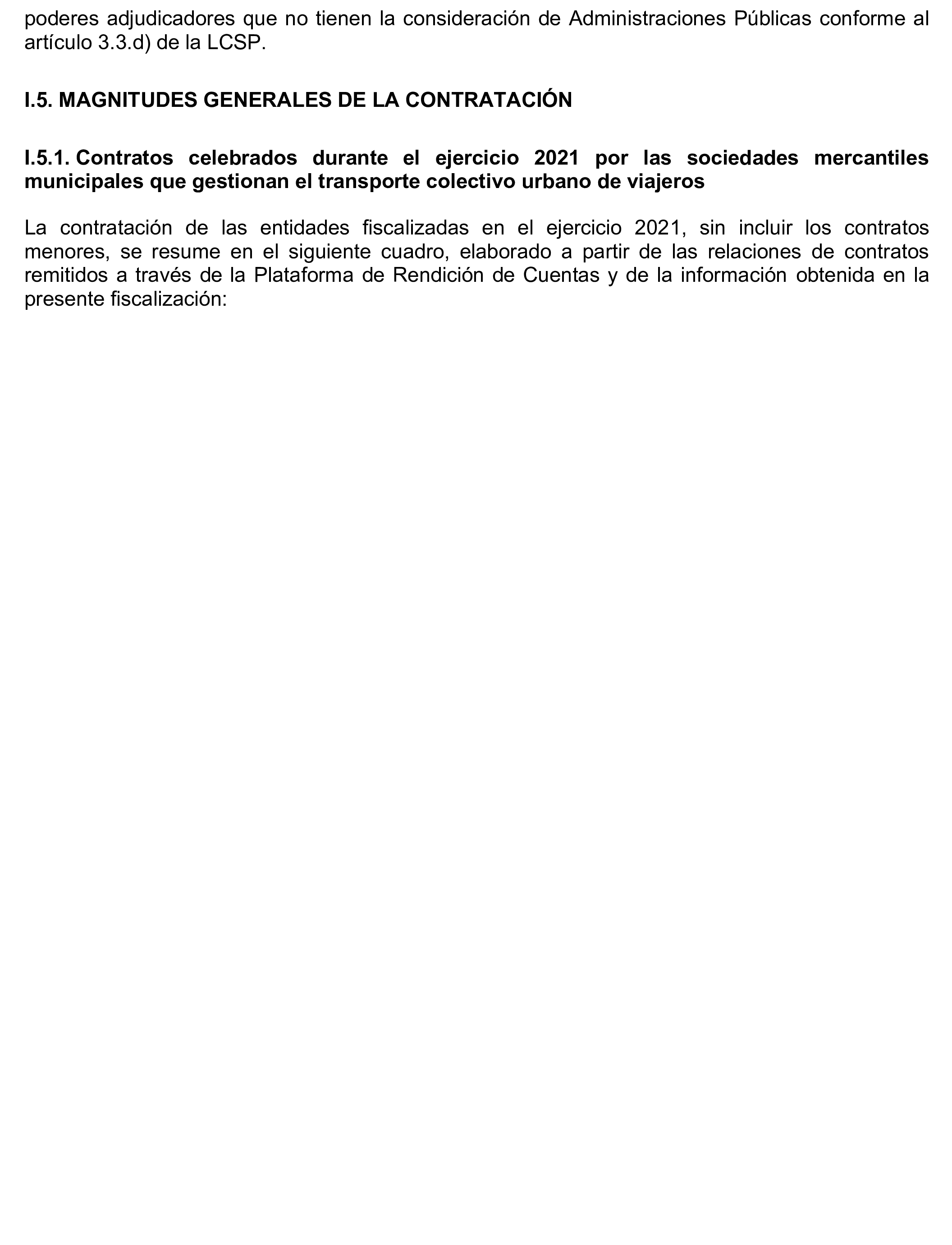 Imagen del artículo Resolución de 17 de septiembre de 2024, aprobada por la Comisión Mixta para las Relaciones con el Tribunal de Cuentas, en relación con el Informe de fiscalización de los contratos adjudicados por las sociedades mercantiles municipales que gestionan el transporte colectivo urbano de viajeros en autobús, en los municipios con más de 300.000 habitantes, ejercicio 2021.