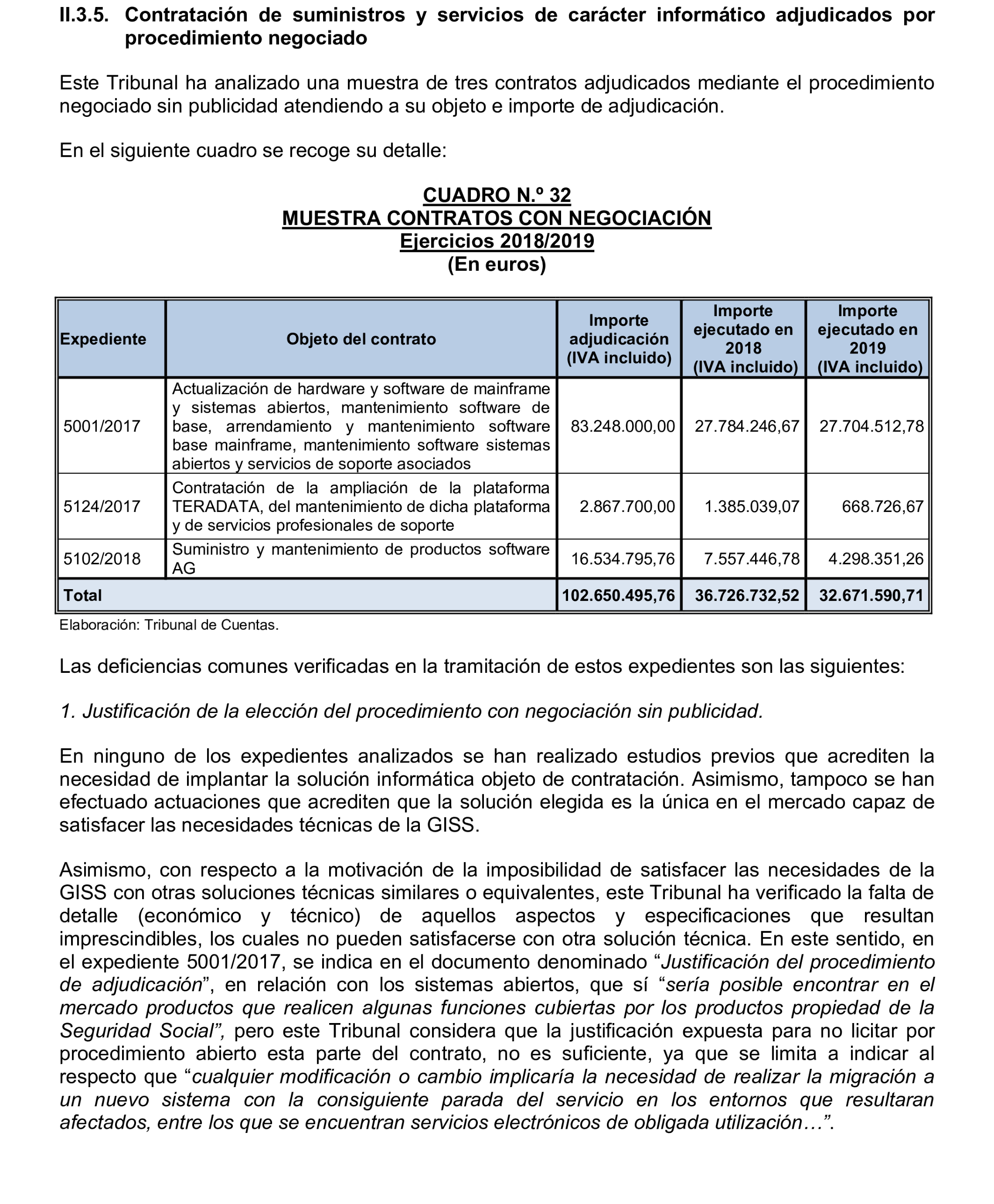 Imagen del artículo Resolución de 17 de septiembre de 2024, aprobada por la Comisión Mixta para las Relaciones con el Tribunal de Cuentas, en relación con el Informe de fiscalización integral de la Gerencia de Informática de la Seguridad Social, ejercicios 2018 y 2019.