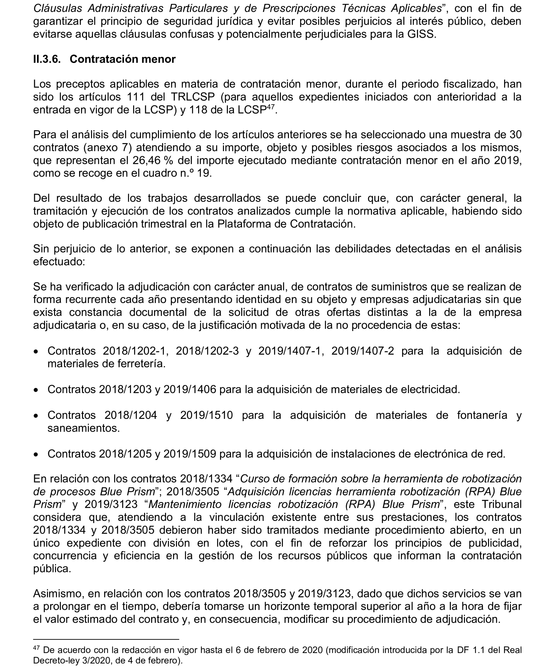 Imagen del artículo Resolución de 17 de septiembre de 2024, aprobada por la Comisión Mixta para las Relaciones con el Tribunal de Cuentas, en relación con el Informe de fiscalización integral de la Gerencia de Informática de la Seguridad Social, ejercicios 2018 y 2019.