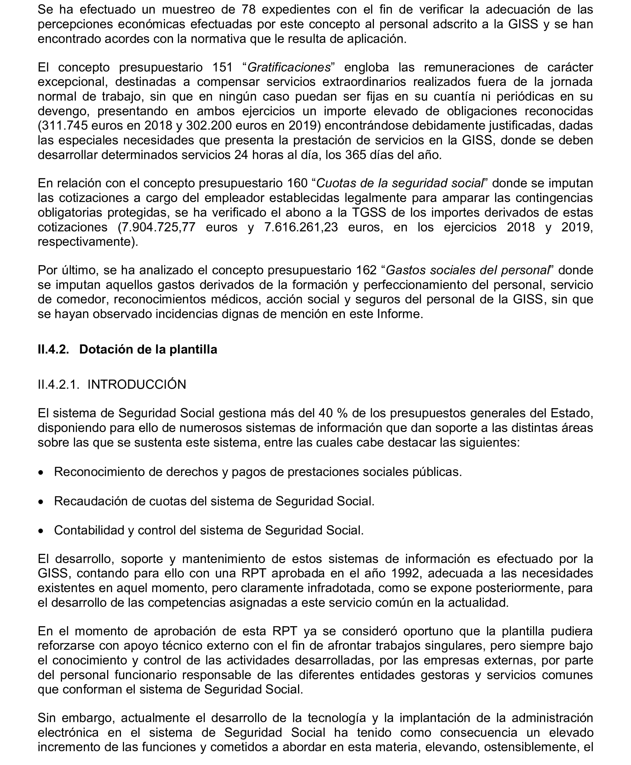 Imagen del artículo Resolución de 17 de septiembre de 2024, aprobada por la Comisión Mixta para las Relaciones con el Tribunal de Cuentas, en relación con el Informe de fiscalización integral de la Gerencia de Informática de la Seguridad Social, ejercicios 2018 y 2019.