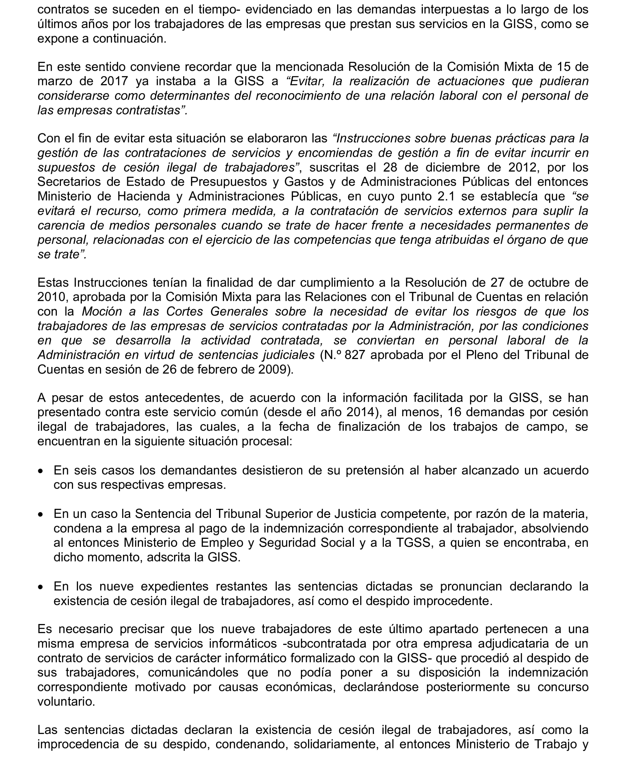 Imagen del artículo Resolución de 17 de septiembre de 2024, aprobada por la Comisión Mixta para las Relaciones con el Tribunal de Cuentas, en relación con el Informe de fiscalización integral de la Gerencia de Informática de la Seguridad Social, ejercicios 2018 y 2019.