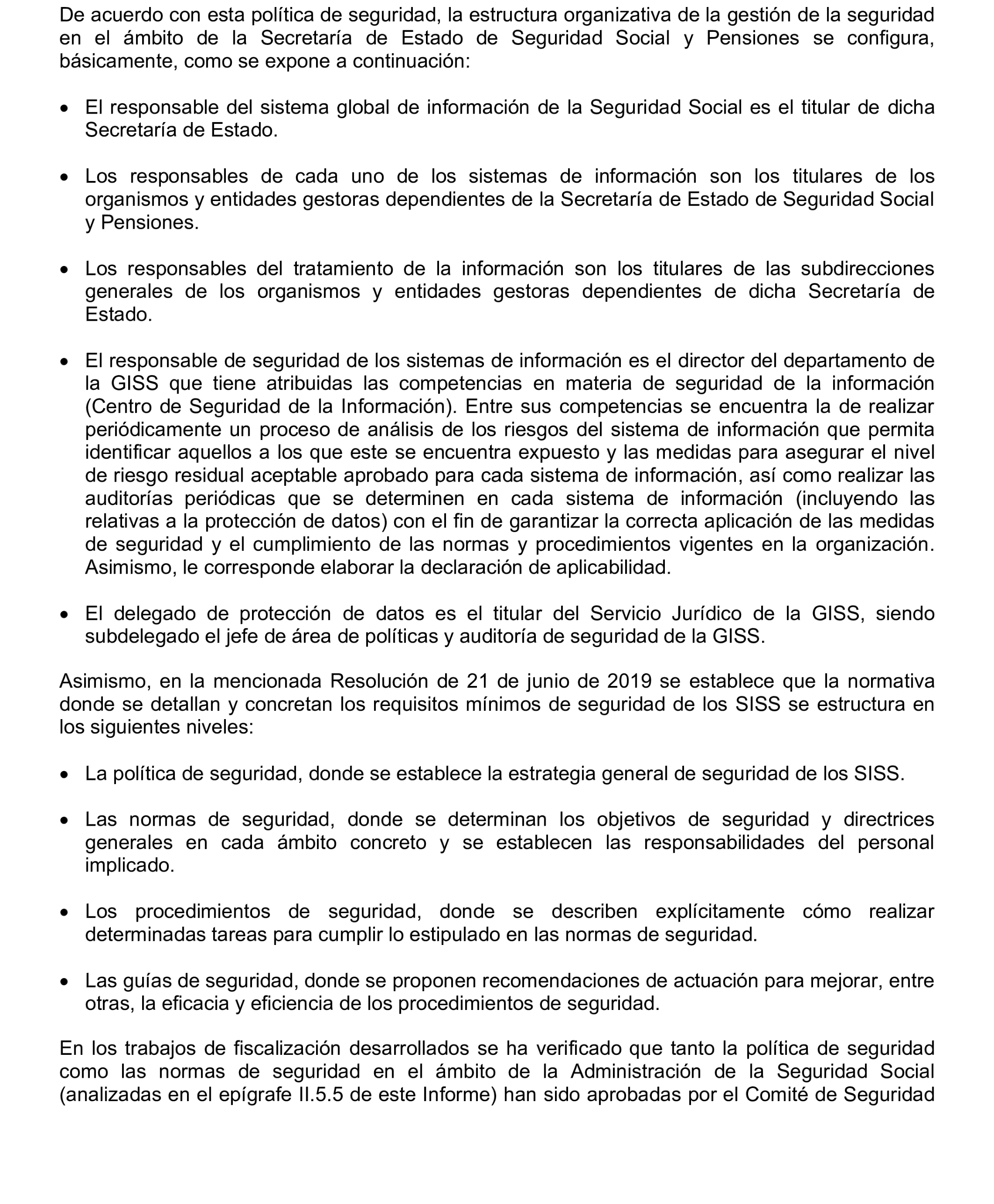 Imagen del artículo Resolución de 17 de septiembre de 2024, aprobada por la Comisión Mixta para las Relaciones con el Tribunal de Cuentas, en relación con el Informe de fiscalización integral de la Gerencia de Informática de la Seguridad Social, ejercicios 2018 y 2019.