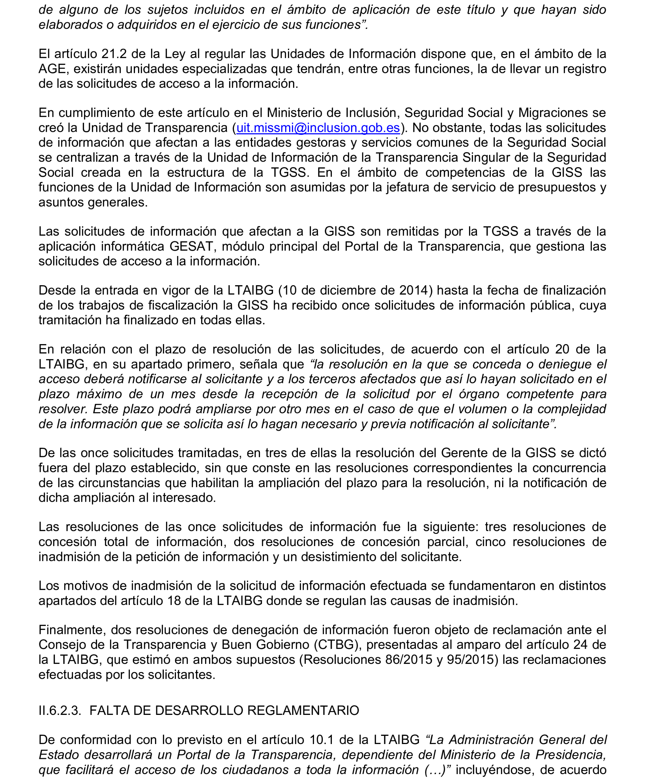 Imagen del artículo Resolución de 17 de septiembre de 2024, aprobada por la Comisión Mixta para las Relaciones con el Tribunal de Cuentas, en relación con el Informe de fiscalización integral de la Gerencia de Informática de la Seguridad Social, ejercicios 2018 y 2019.