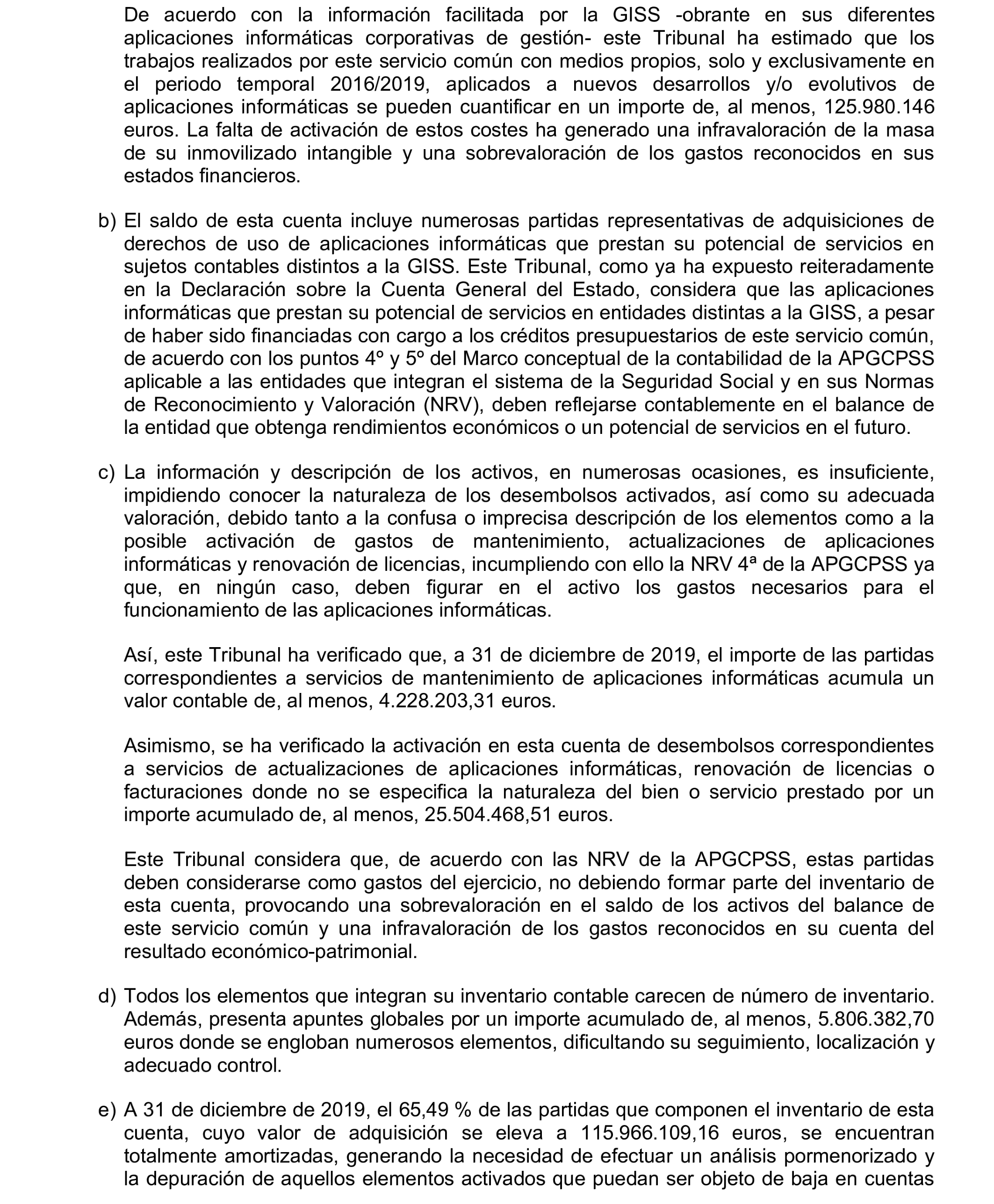 Imagen del artículo Resolución de 17 de septiembre de 2024, aprobada por la Comisión Mixta para las Relaciones con el Tribunal de Cuentas, en relación con el Informe de fiscalización integral de la Gerencia de Informática de la Seguridad Social, ejercicios 2018 y 2019.