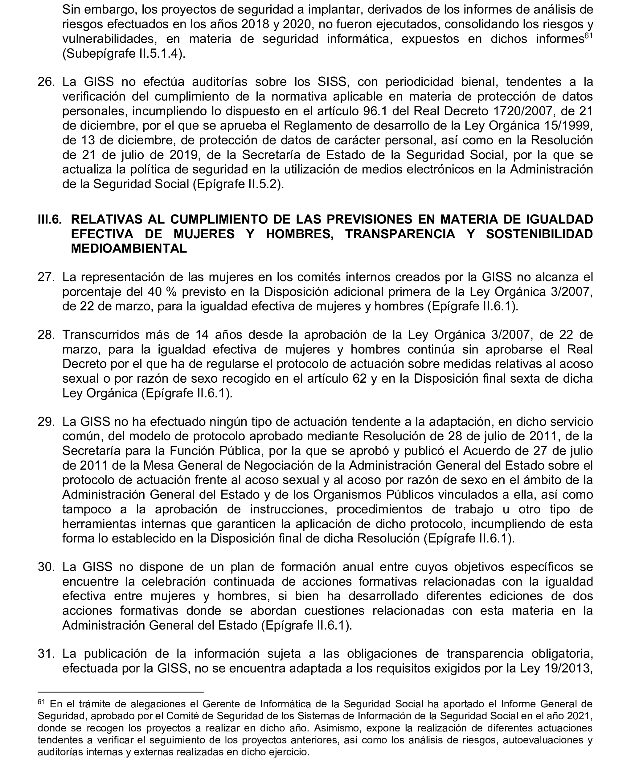 Imagen del artículo Resolución de 17 de septiembre de 2024, aprobada por la Comisión Mixta para las Relaciones con el Tribunal de Cuentas, en relación con el Informe de fiscalización integral de la Gerencia de Informática de la Seguridad Social, ejercicios 2018 y 2019.