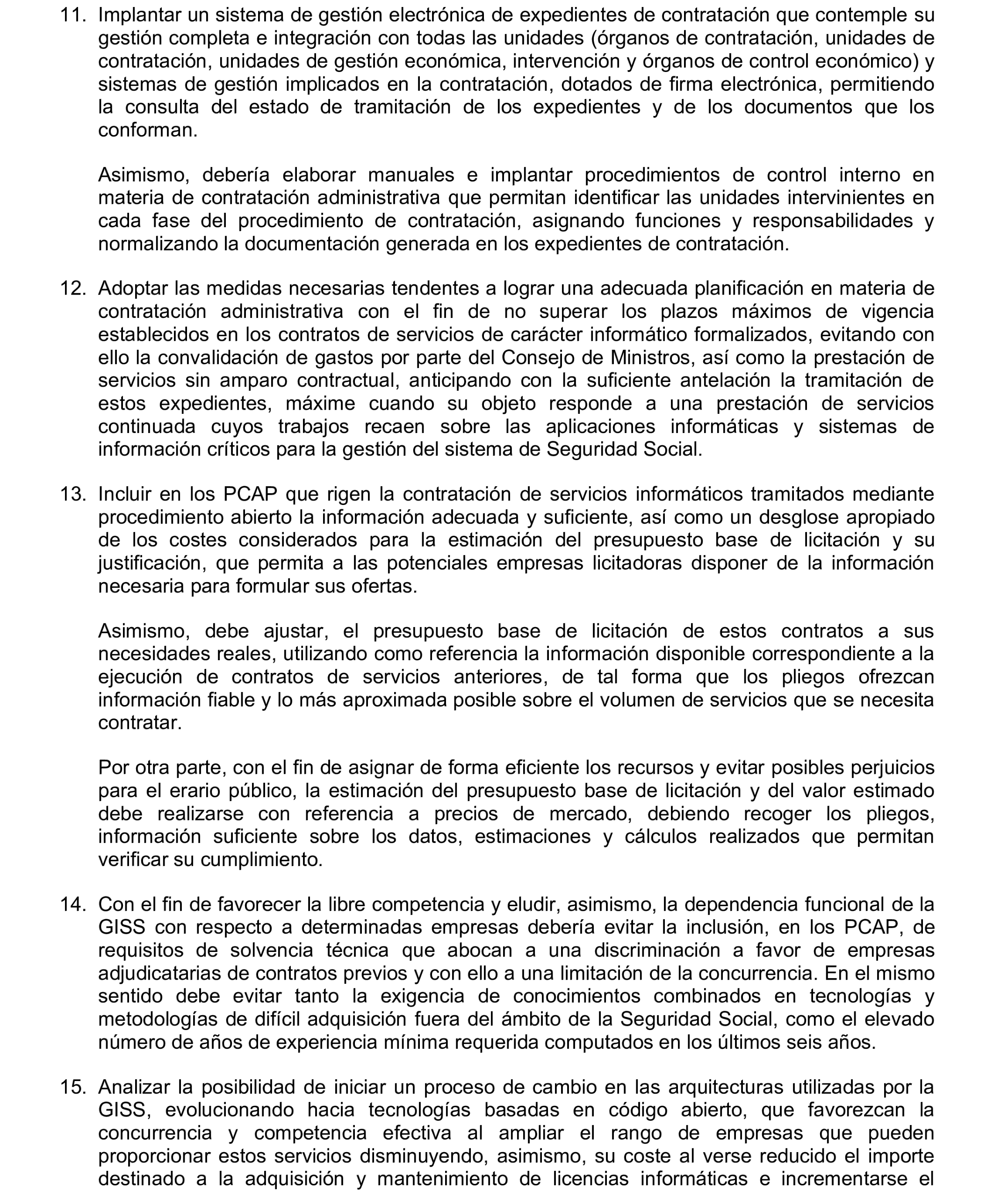 Imagen del artículo Resolución de 17 de septiembre de 2024, aprobada por la Comisión Mixta para las Relaciones con el Tribunal de Cuentas, en relación con el Informe de fiscalización integral de la Gerencia de Informática de la Seguridad Social, ejercicios 2018 y 2019.