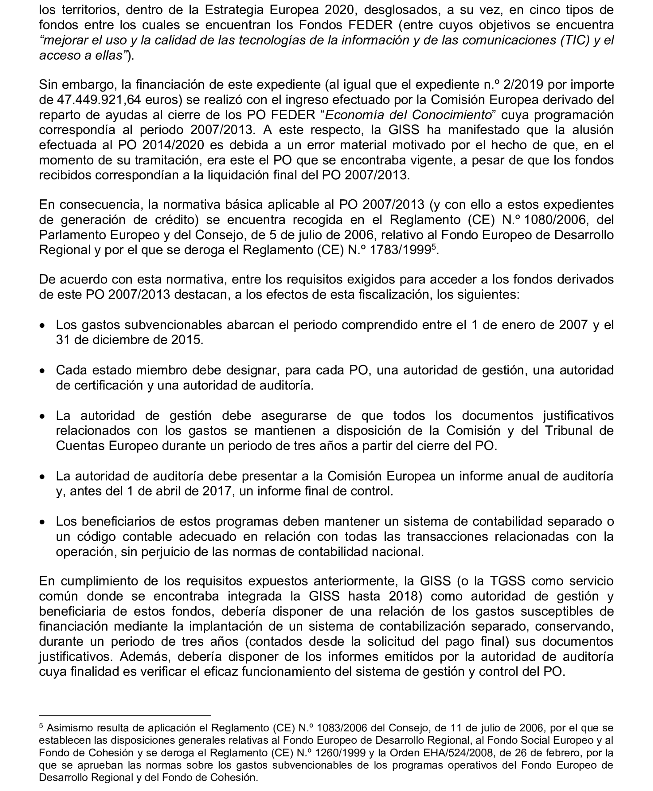 Imagen del artículo Resolución de 17 de septiembre de 2024, aprobada por la Comisión Mixta para las Relaciones con el Tribunal de Cuentas, en relación con el Informe de fiscalización integral de la Gerencia de Informática de la Seguridad Social, ejercicios 2018 y 2019.