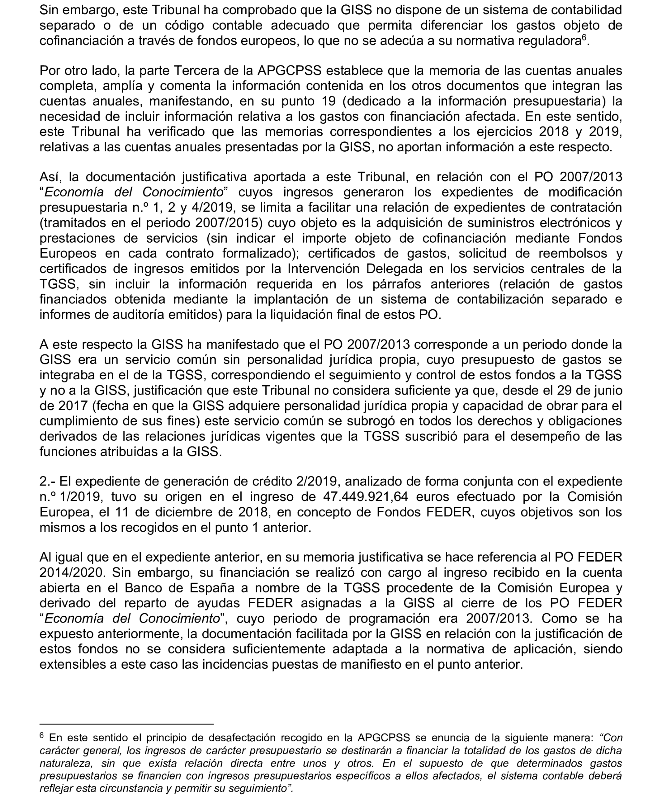 Imagen del artículo Resolución de 17 de septiembre de 2024, aprobada por la Comisión Mixta para las Relaciones con el Tribunal de Cuentas, en relación con el Informe de fiscalización integral de la Gerencia de Informática de la Seguridad Social, ejercicios 2018 y 2019.