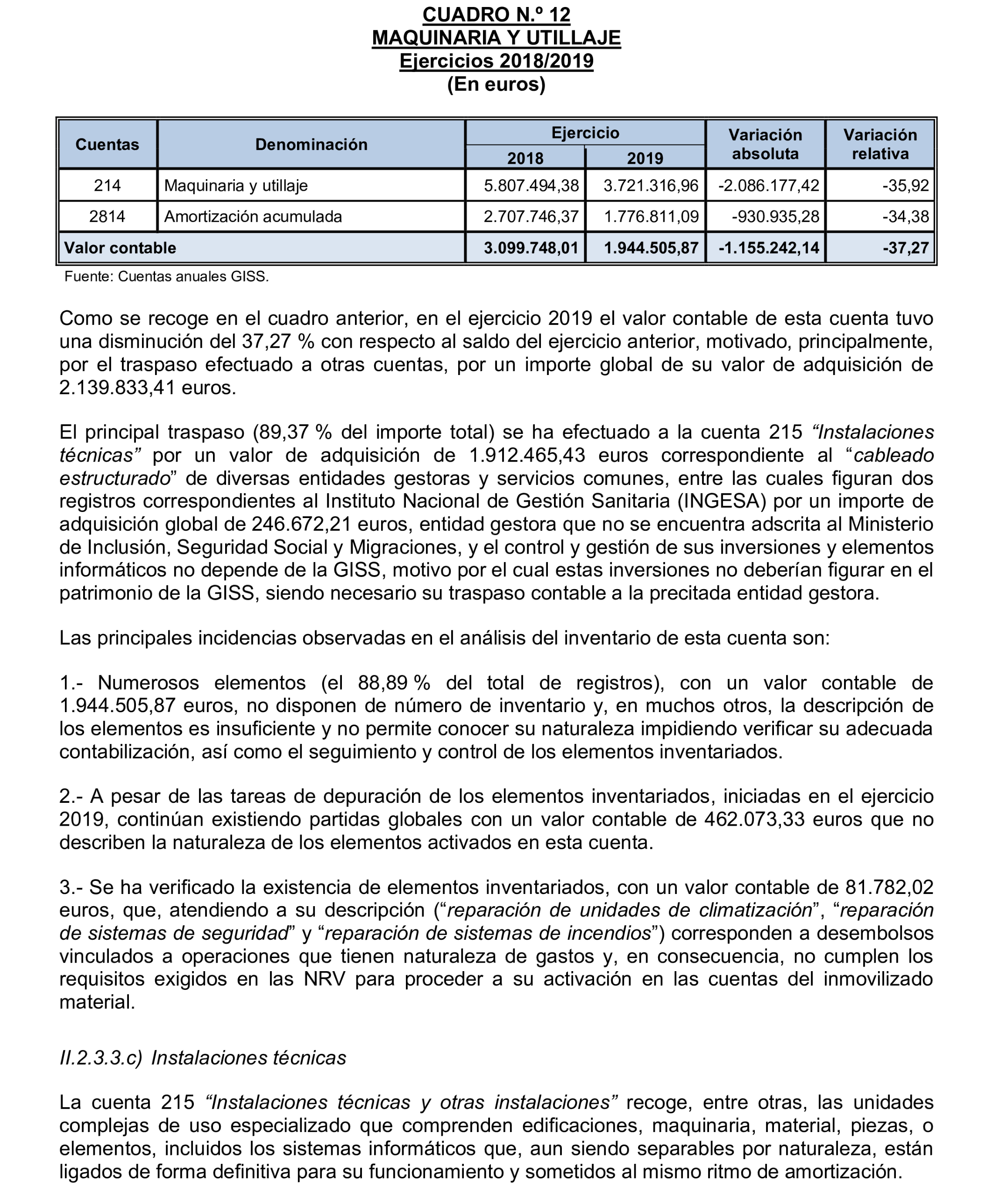 Imagen del artículo Resolución de 17 de septiembre de 2024, aprobada por la Comisión Mixta para las Relaciones con el Tribunal de Cuentas, en relación con el Informe de fiscalización integral de la Gerencia de Informática de la Seguridad Social, ejercicios 2018 y 2019.