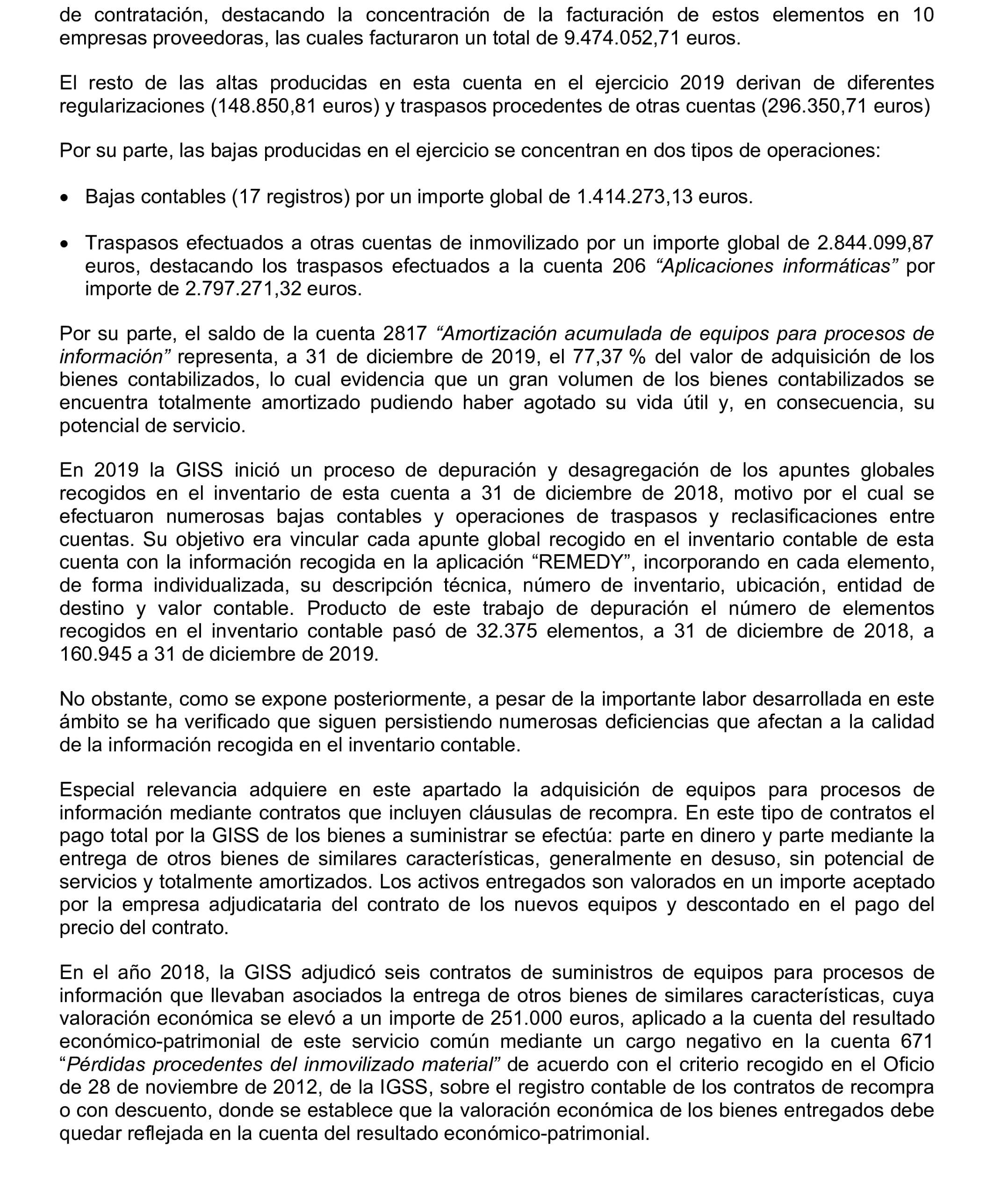 Imagen del artículo Resolución de 17 de septiembre de 2024, aprobada por la Comisión Mixta para las Relaciones con el Tribunal de Cuentas, en relación con el Informe de fiscalización integral de la Gerencia de Informática de la Seguridad Social, ejercicios 2018 y 2019.