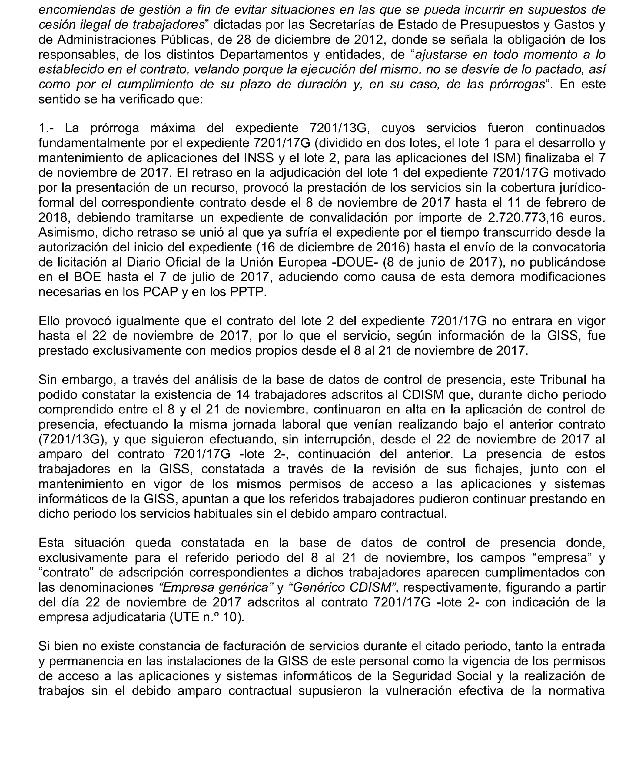 Imagen del artículo Resolución de 17 de septiembre de 2024, aprobada por la Comisión Mixta para las Relaciones con el Tribunal de Cuentas, en relación con el Informe de fiscalización integral de la Gerencia de Informática de la Seguridad Social, ejercicios 2018 y 2019.