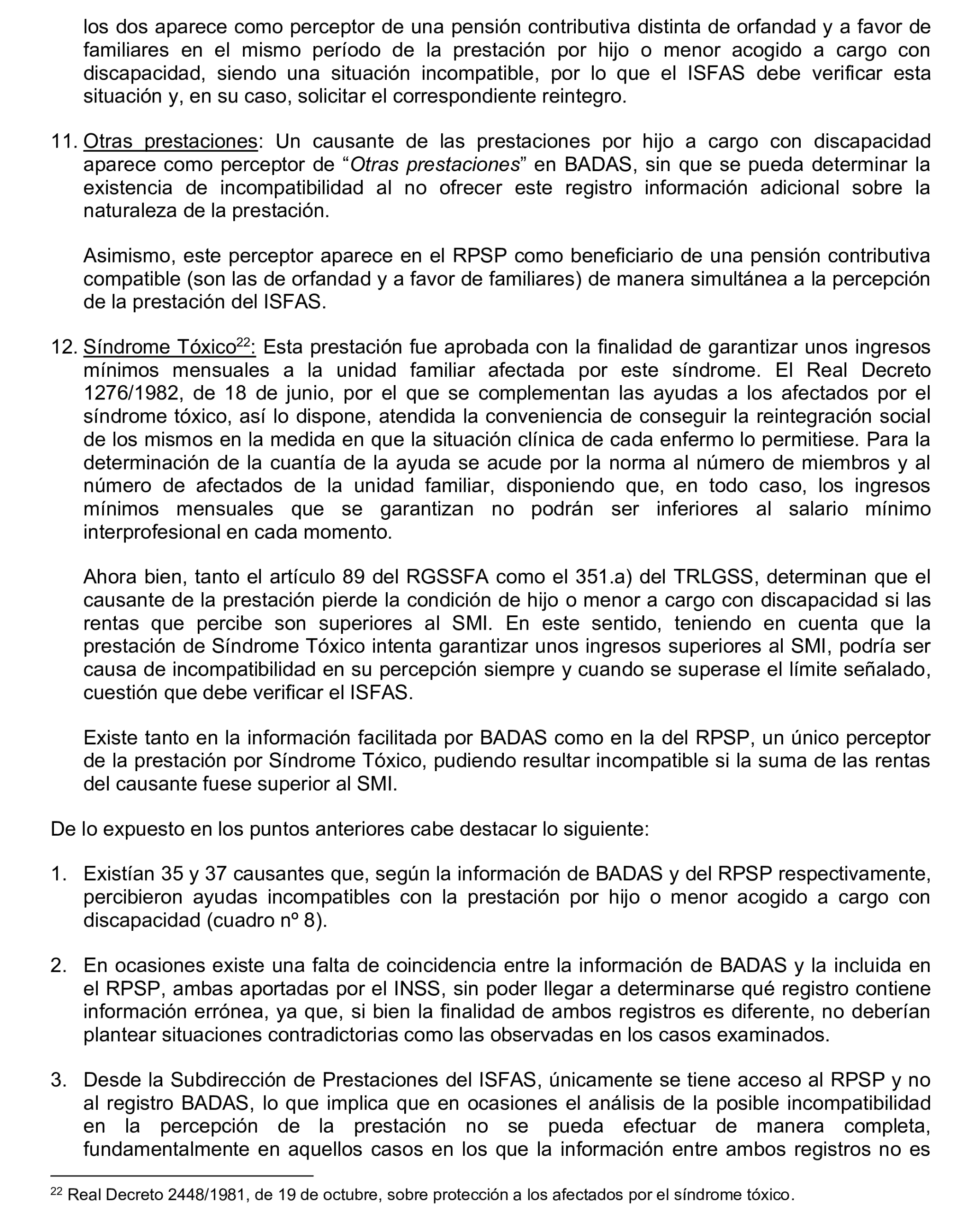 Imagen del artículo Resolución de 17 de septiembre de 2024, aprobada por la Comisión Mixta para las Relaciones con el Tribunal de Cuentas, en relación con el Informe de fiscalización operativa sobre la gestión de las prestaciones económicas y sociales reconocidas por el Instituto Social de las Fuerzas Armadas, ejercicio 2019.