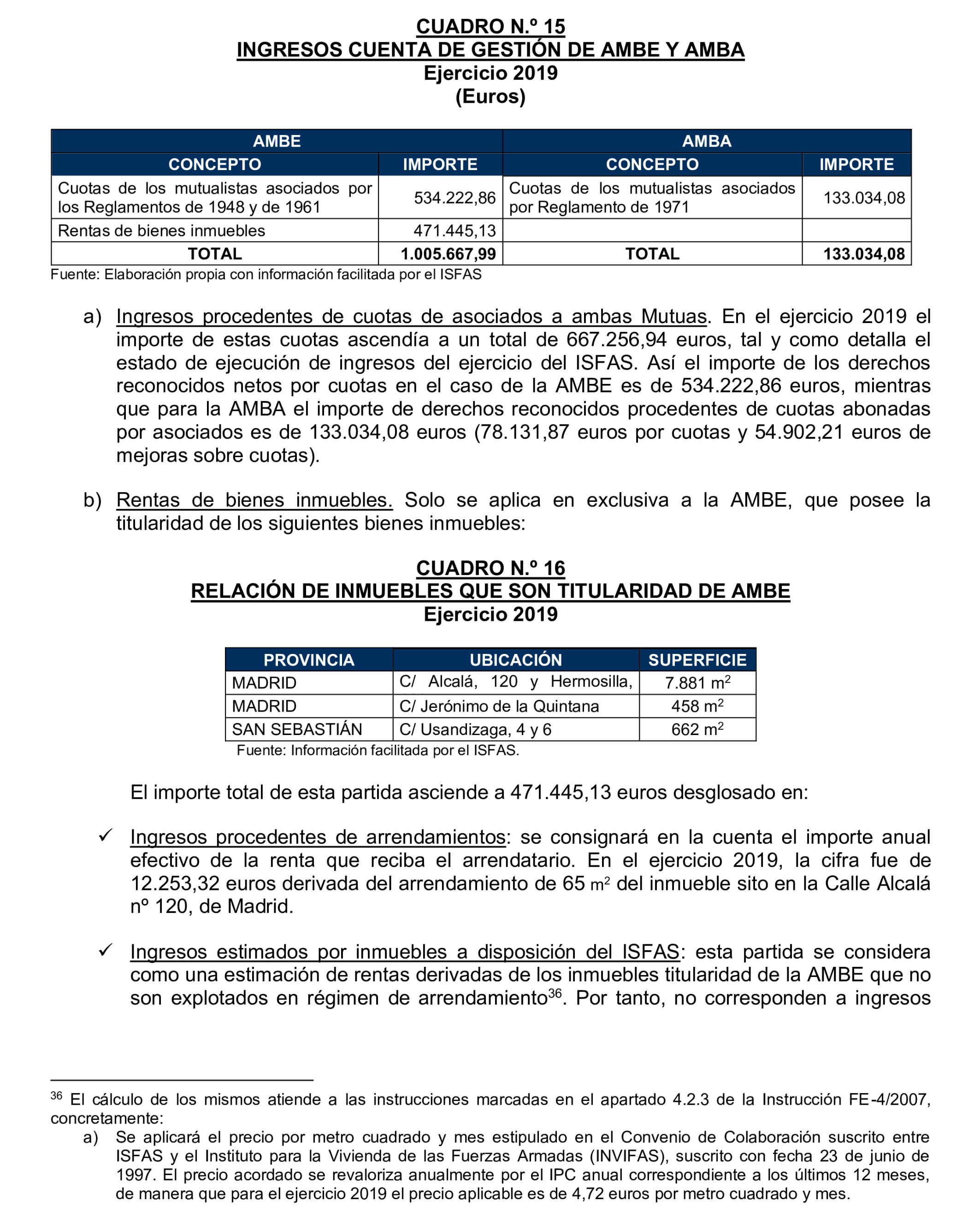 Imagen del artículo Resolución de 17 de septiembre de 2024, aprobada por la Comisión Mixta para las Relaciones con el Tribunal de Cuentas, en relación con el Informe de fiscalización operativa sobre la gestión de las prestaciones económicas y sociales reconocidas por el Instituto Social de las Fuerzas Armadas, ejercicio 2019.