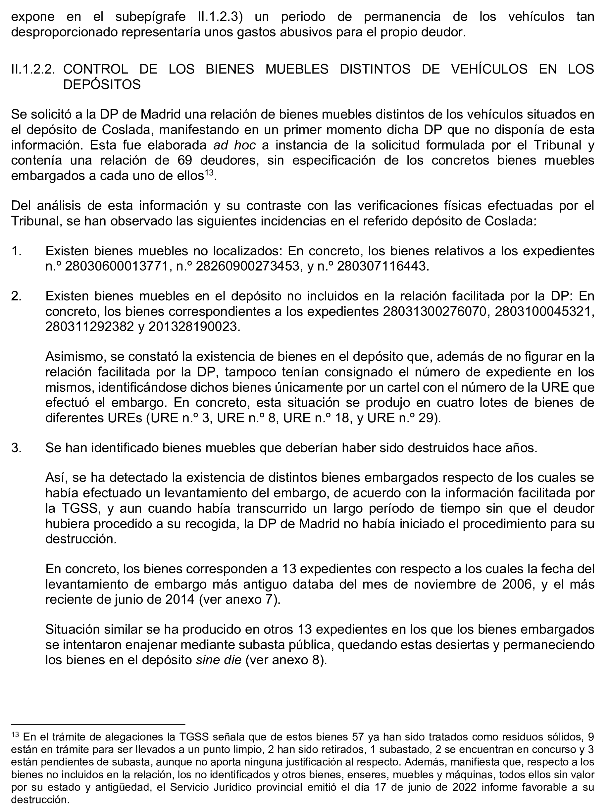 Imagen del artículo Resolución de 17 de septiembre de 2024, aprobada por la Comisión Mixta para las Relaciones con el Tribunal de Cuentas, en relación con el Informe de fiscalización operativa sobre la gestión de los bienes y derechos embargados por la Tesorería General de la Seguridad Social, ejercicio 2021.