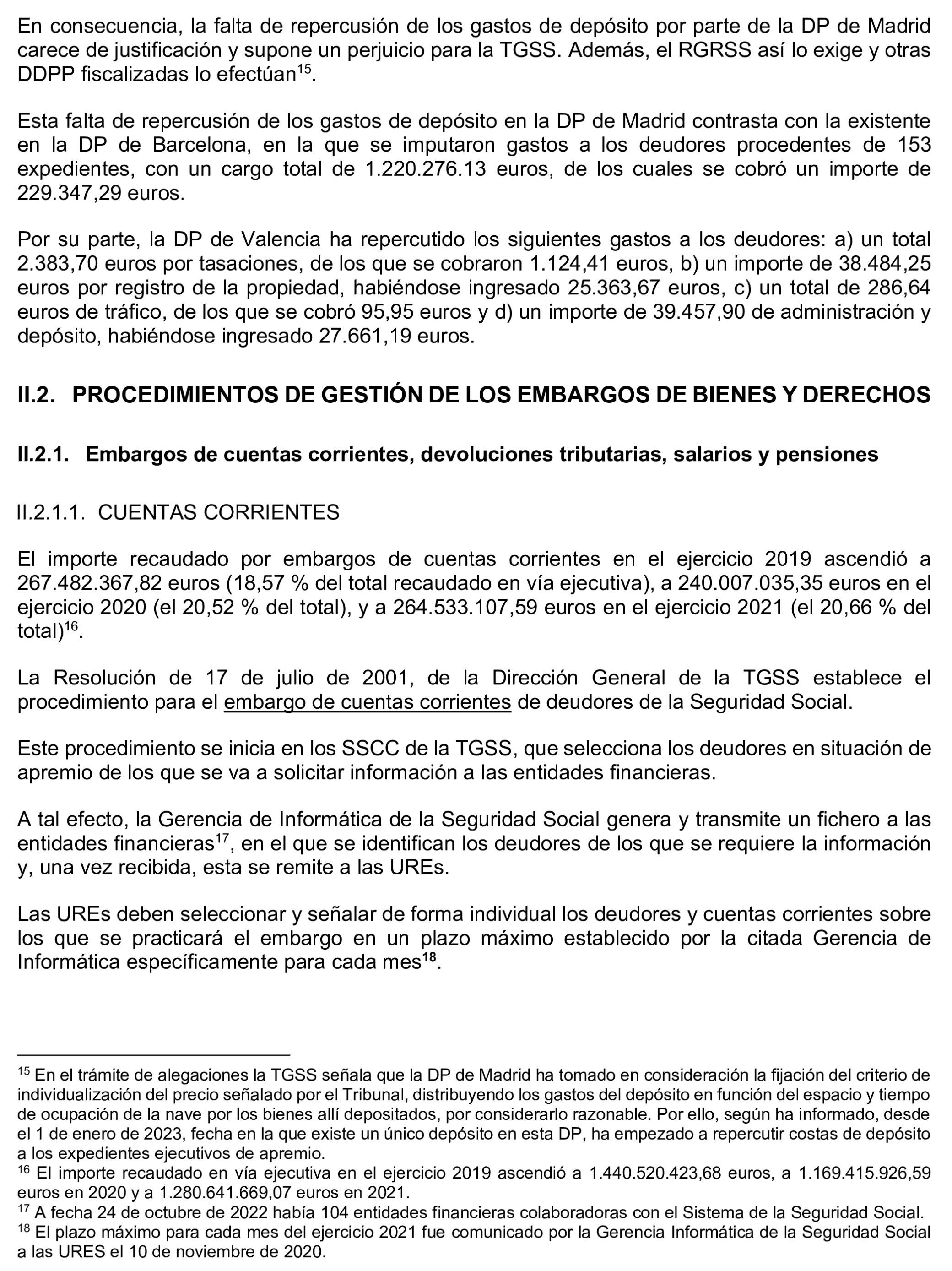 Imagen del artículo Resolución de 17 de septiembre de 2024, aprobada por la Comisión Mixta para las Relaciones con el Tribunal de Cuentas, en relación con el Informe de fiscalización operativa sobre la gestión de los bienes y derechos embargados por la Tesorería General de la Seguridad Social, ejercicio 2021.