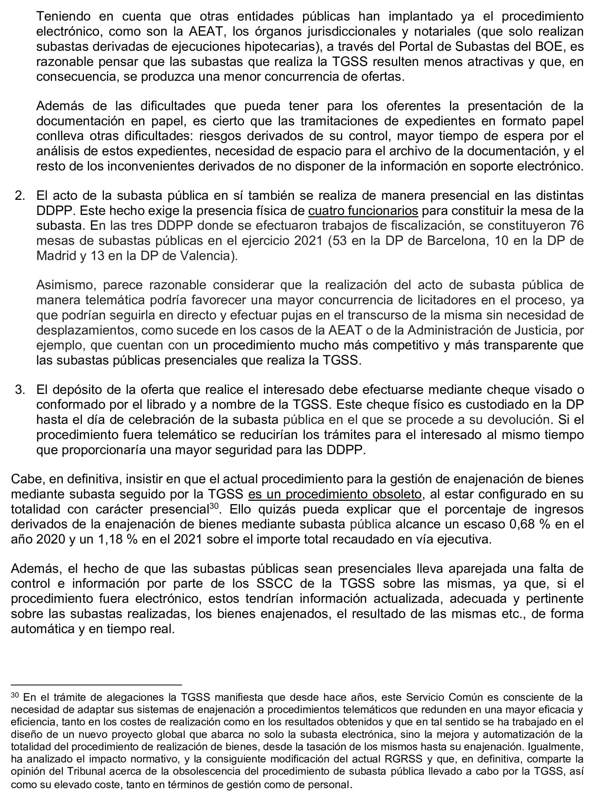 Imagen del artículo Resolución de 17 de septiembre de 2024, aprobada por la Comisión Mixta para las Relaciones con el Tribunal de Cuentas, en relación con el Informe de fiscalización operativa sobre la gestión de los bienes y derechos embargados por la Tesorería General de la Seguridad Social, ejercicio 2021.