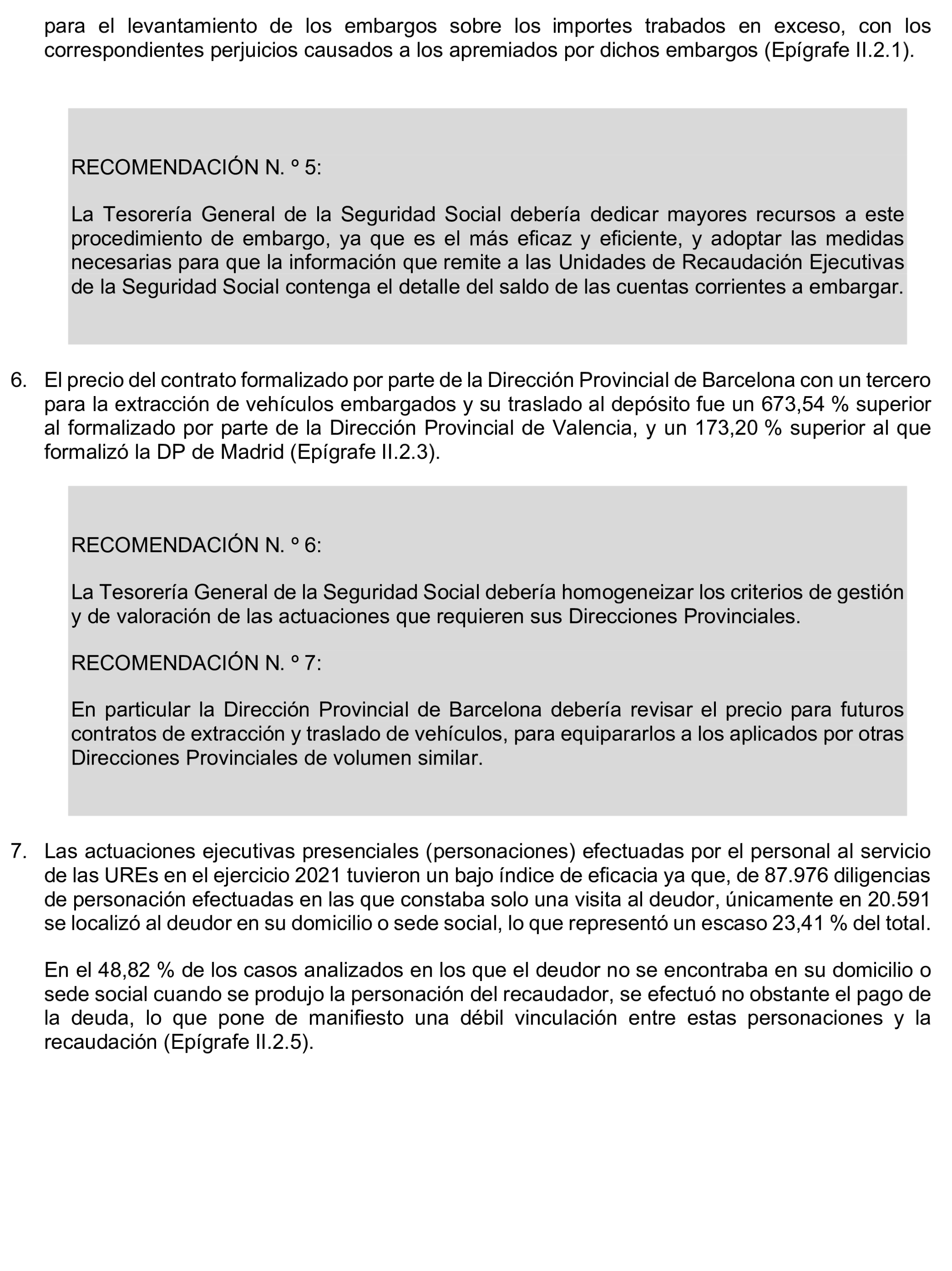 Imagen del artículo Resolución de 17 de septiembre de 2024, aprobada por la Comisión Mixta para las Relaciones con el Tribunal de Cuentas, en relación con el Informe de fiscalización operativa sobre la gestión de los bienes y derechos embargados por la Tesorería General de la Seguridad Social, ejercicio 2021.