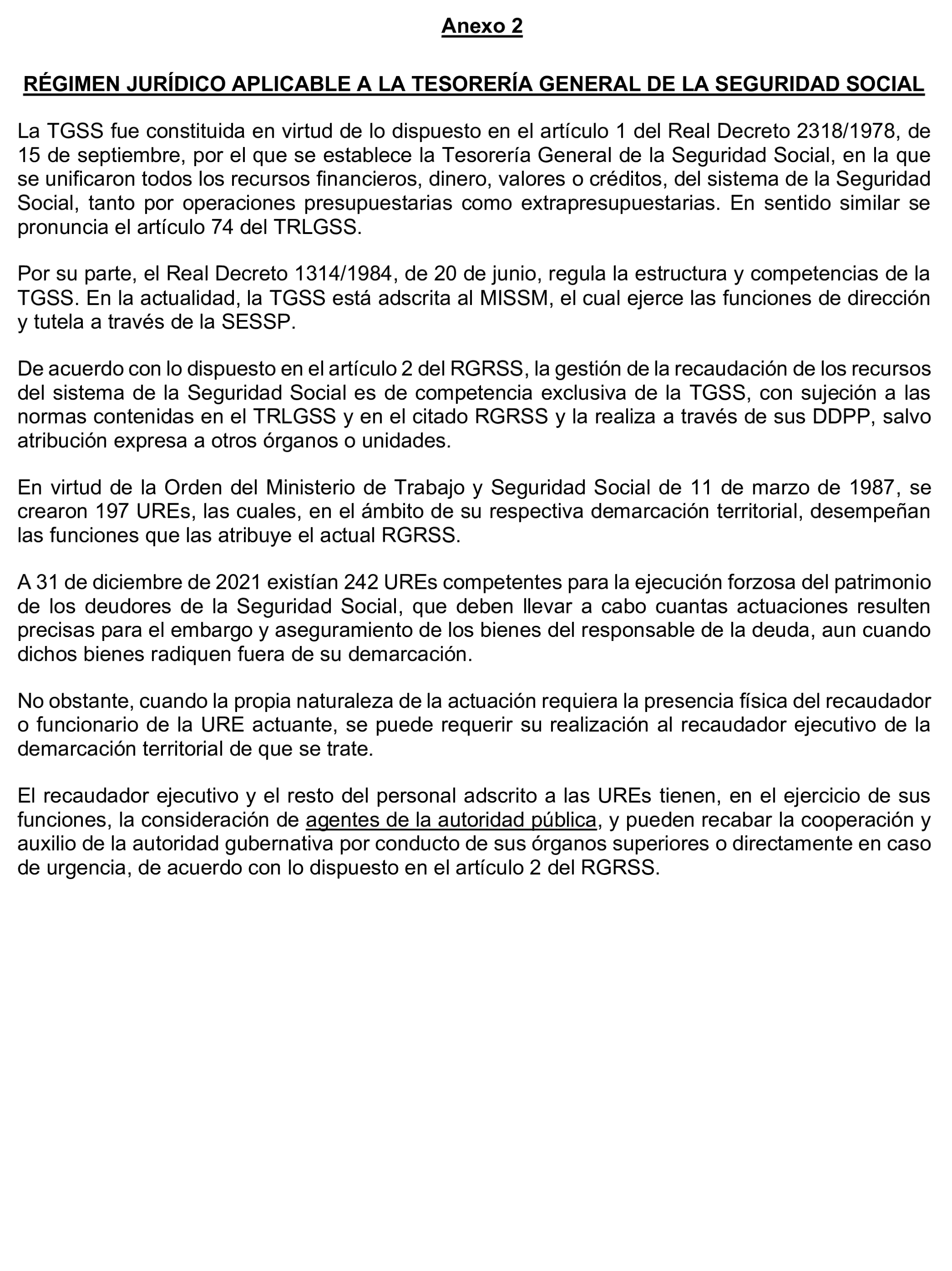 Imagen del artículo Resolución de 17 de septiembre de 2024, aprobada por la Comisión Mixta para las Relaciones con el Tribunal de Cuentas, en relación con el Informe de fiscalización operativa sobre la gestión de los bienes y derechos embargados por la Tesorería General de la Seguridad Social, ejercicio 2021.
