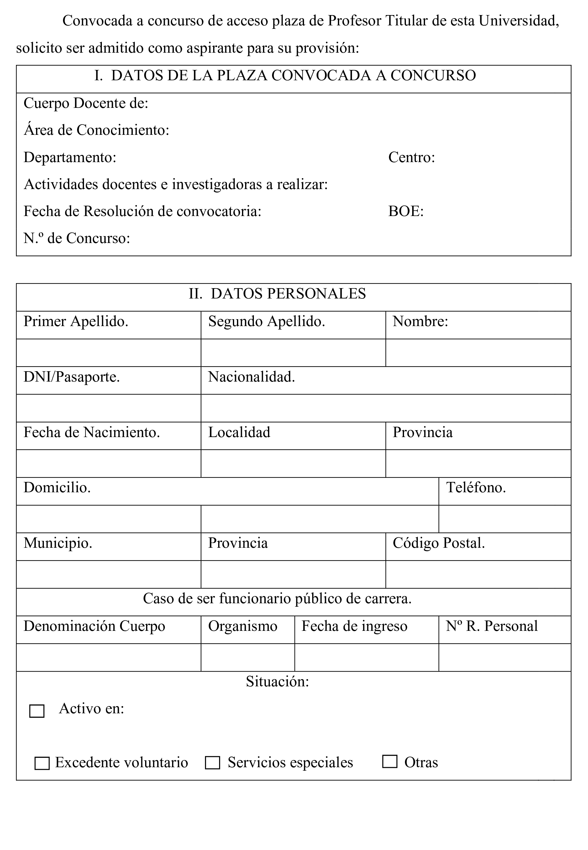Imagen del artículo Resolución de 13 de diciembre de 2024, de la Universidad Rey Juan Carlos, por la que se convoca concurso de acceso a plazas de cuerpos docentes universitarios.