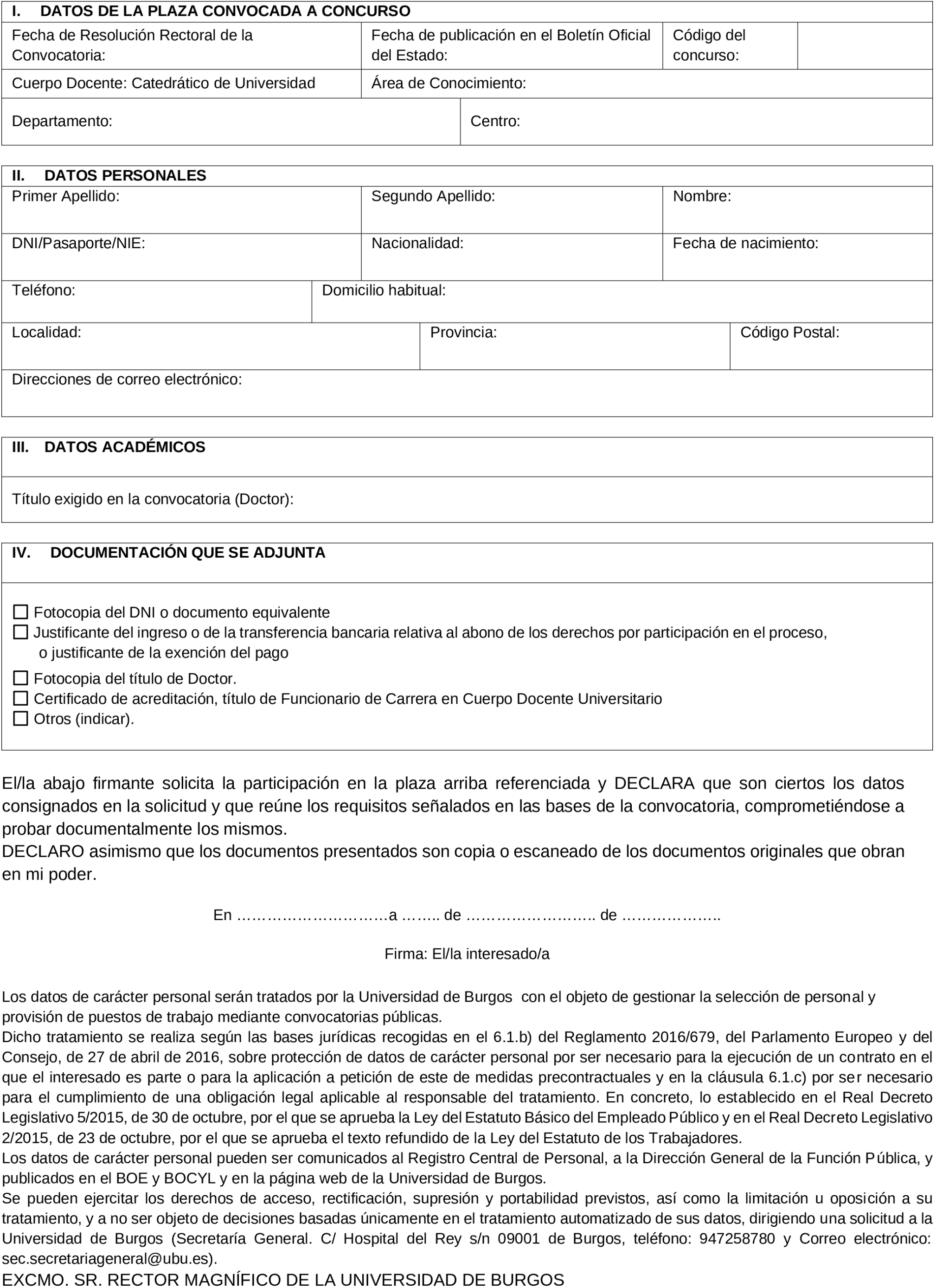 Imagen del artículo Resolución de 17 de diciembre de 2024, de la Universidad de Burgos, por la que se convoca concurso de acceso a plazas de cuerpos docentes universitarios.