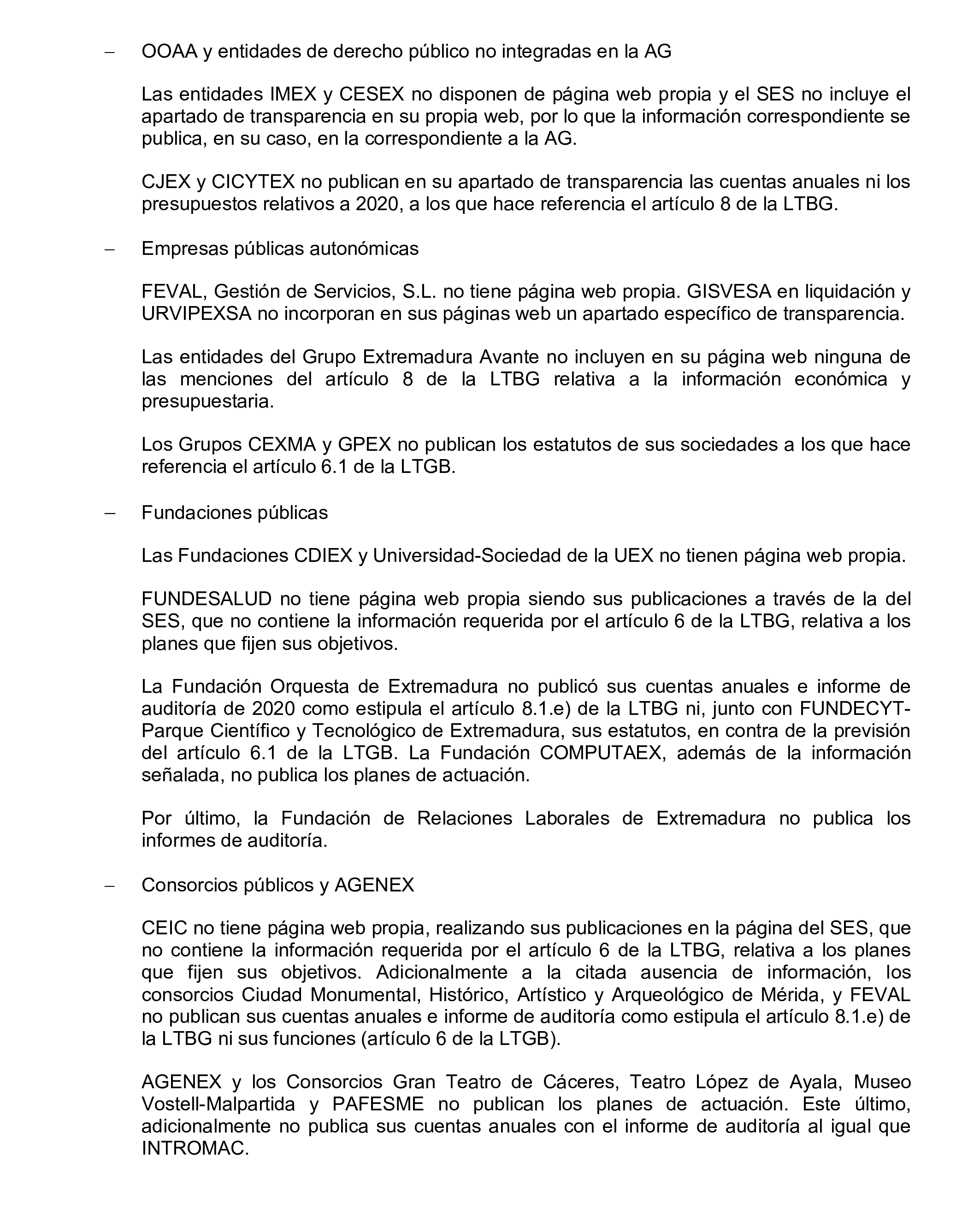 Imagen del artículo Resolución de 24 de septiembre de 2024, aprobada por la Comisión Mixta para las Relaciones con el Tribunal de Cuentas, en relación con el Informe de fiscalización de la Cuenta General de la Comunidad Autónoma de Extremadura, ejercicio 2020.