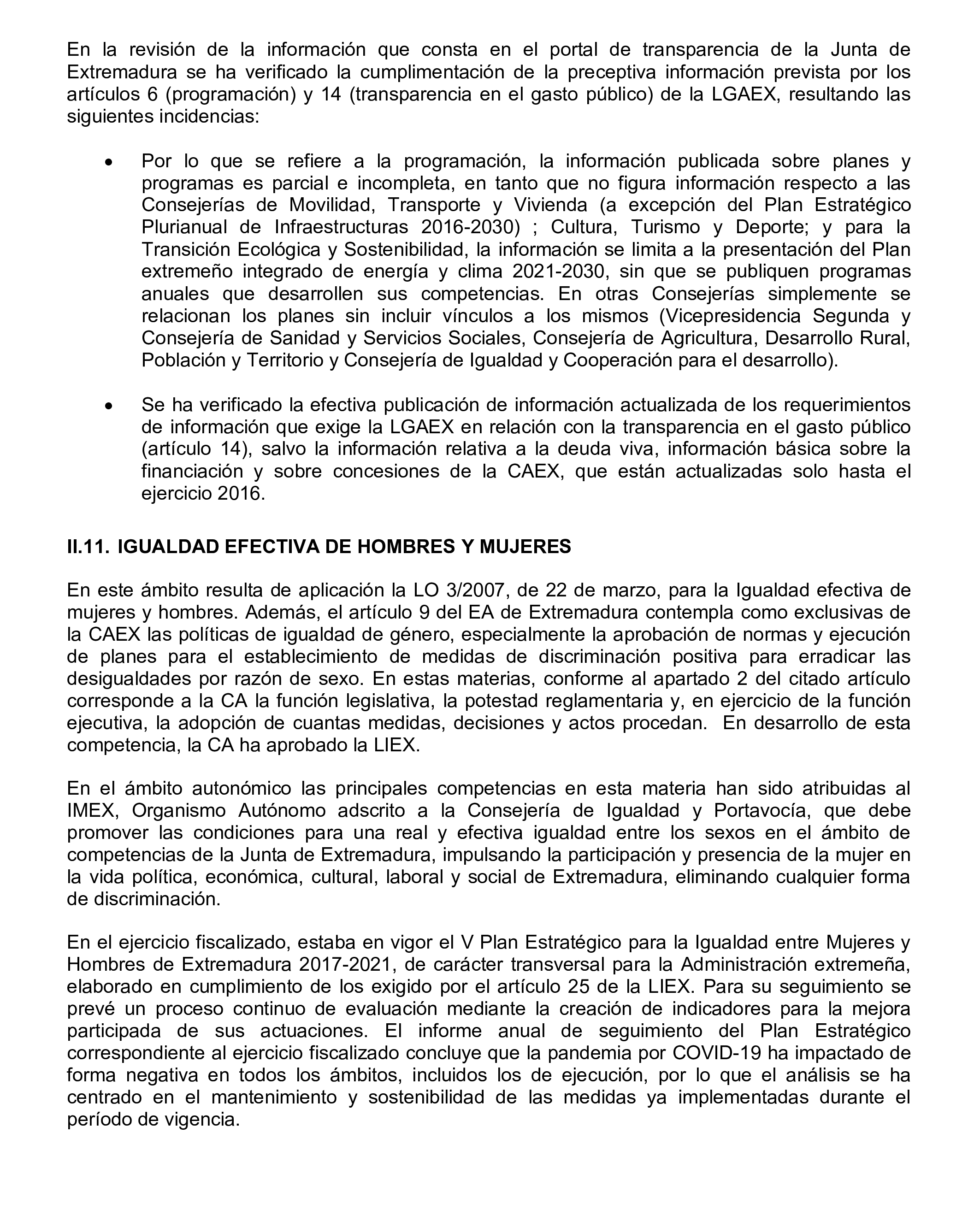Imagen del artículo Resolución de 24 de septiembre de 2024, aprobada por la Comisión Mixta para las Relaciones con el Tribunal de Cuentas, en relación con el Informe de fiscalización de la Cuenta General de la Comunidad Autónoma de Extremadura, ejercicio 2020.