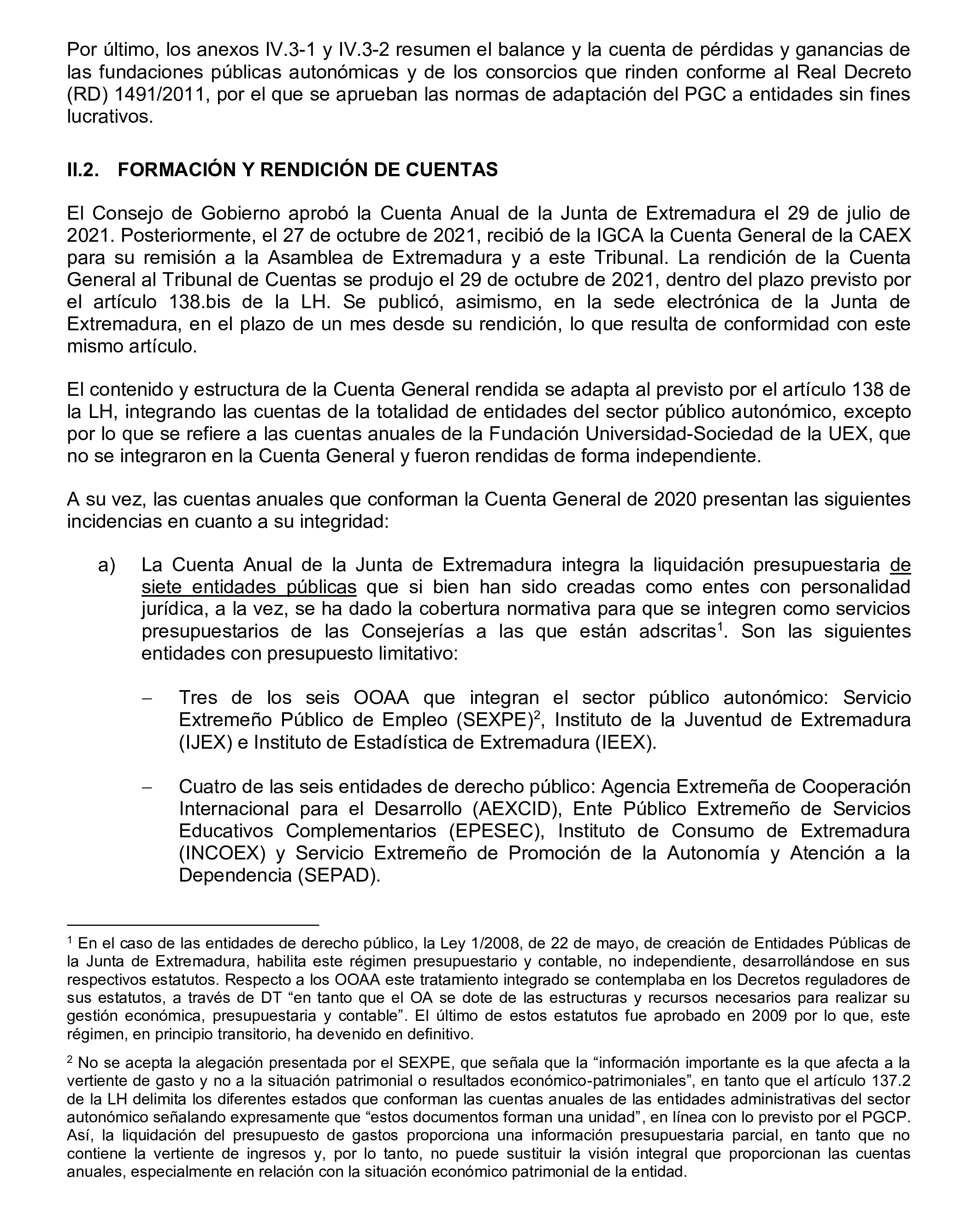 Imagen del artículo Resolución de 24 de septiembre de 2024, aprobada por la Comisión Mixta para las Relaciones con el Tribunal de Cuentas, en relación con el Informe de fiscalización de la Cuenta General de la Comunidad Autónoma de Extremadura, ejercicio 2020.