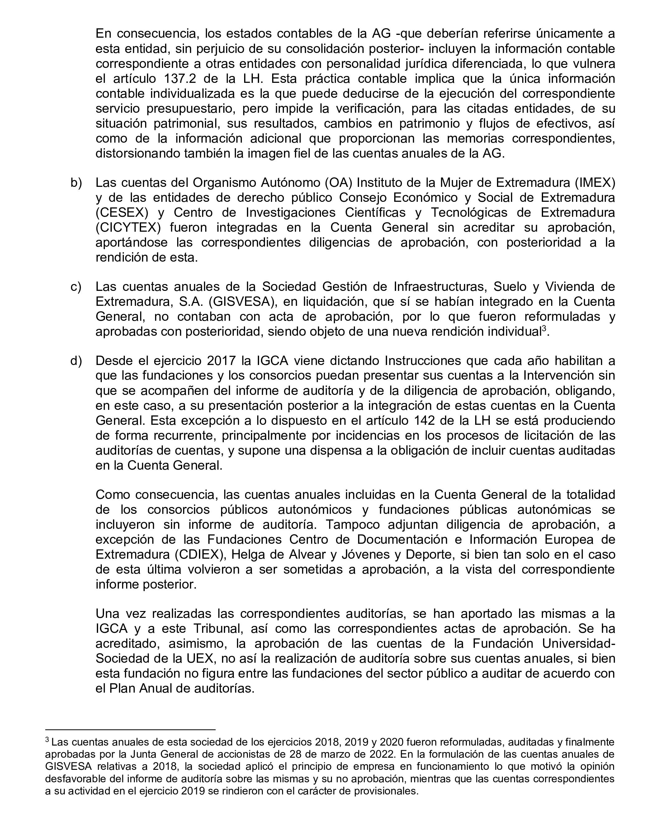 Imagen del artículo Resolución de 24 de septiembre de 2024, aprobada por la Comisión Mixta para las Relaciones con el Tribunal de Cuentas, en relación con el Informe de fiscalización de la Cuenta General de la Comunidad Autónoma de Extremadura, ejercicio 2020.