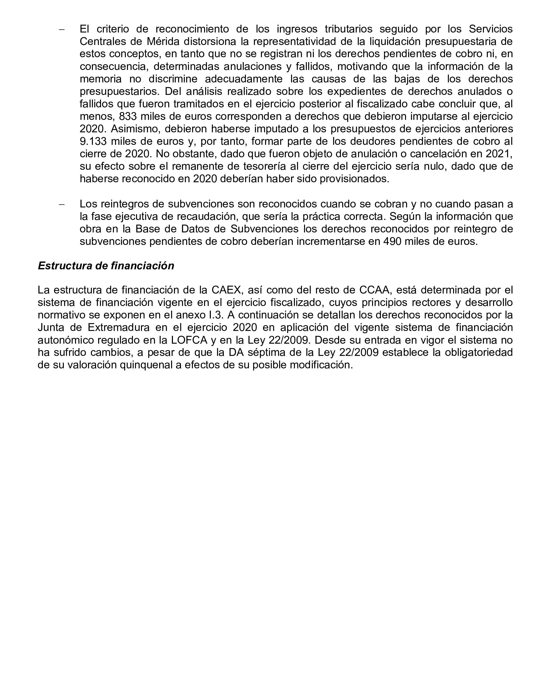 Imagen del artículo Resolución de 24 de septiembre de 2024, aprobada por la Comisión Mixta para las Relaciones con el Tribunal de Cuentas, en relación con el Informe de fiscalización de la Cuenta General de la Comunidad Autónoma de Extremadura, ejercicio 2020.
