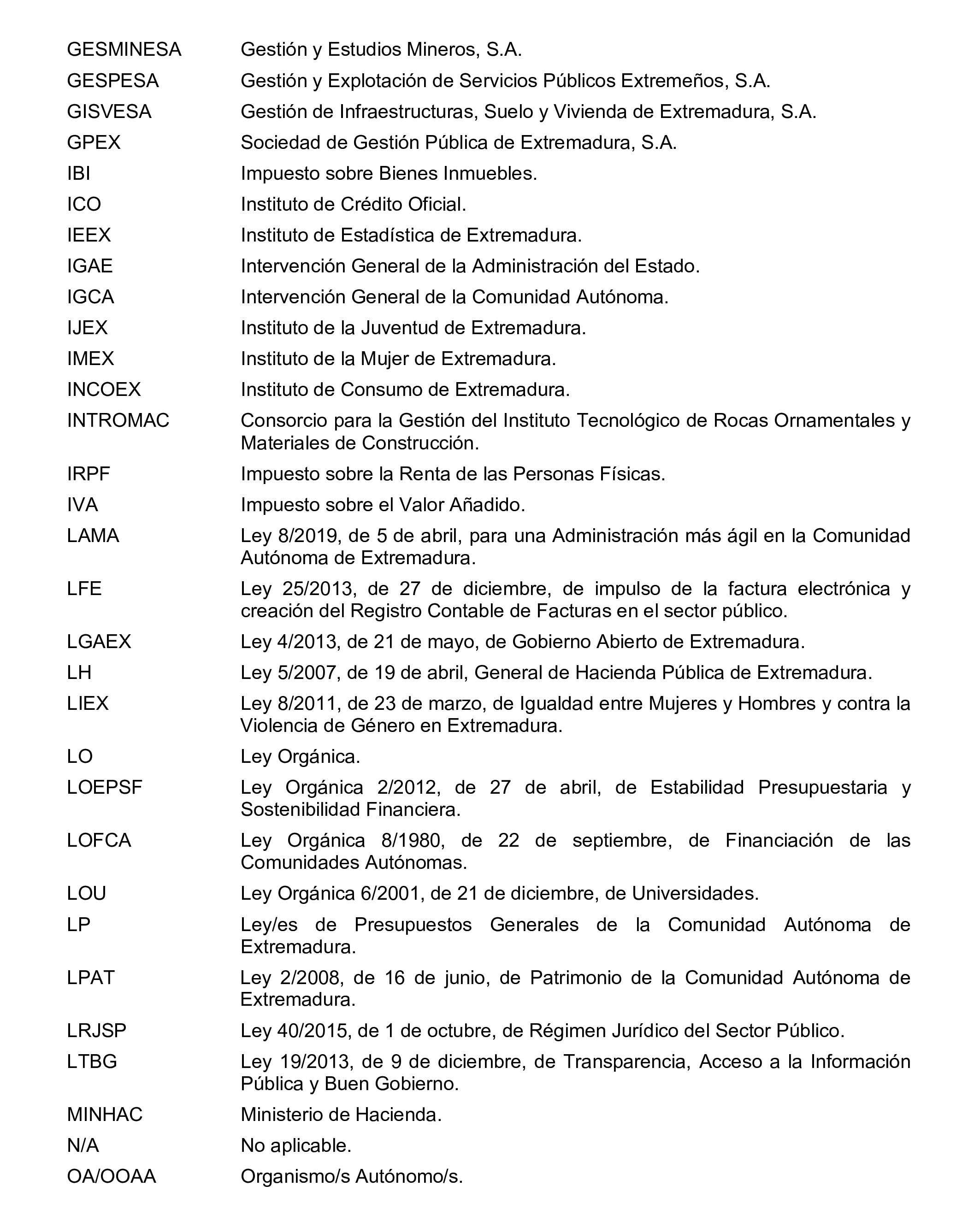 Imagen del artículo Resolución de 24 de septiembre de 2024, aprobada por la Comisión Mixta para las Relaciones con el Tribunal de Cuentas, en relación con el Informe de fiscalización de la Cuenta General de la Comunidad Autónoma de Extremadura, ejercicio 2020.
