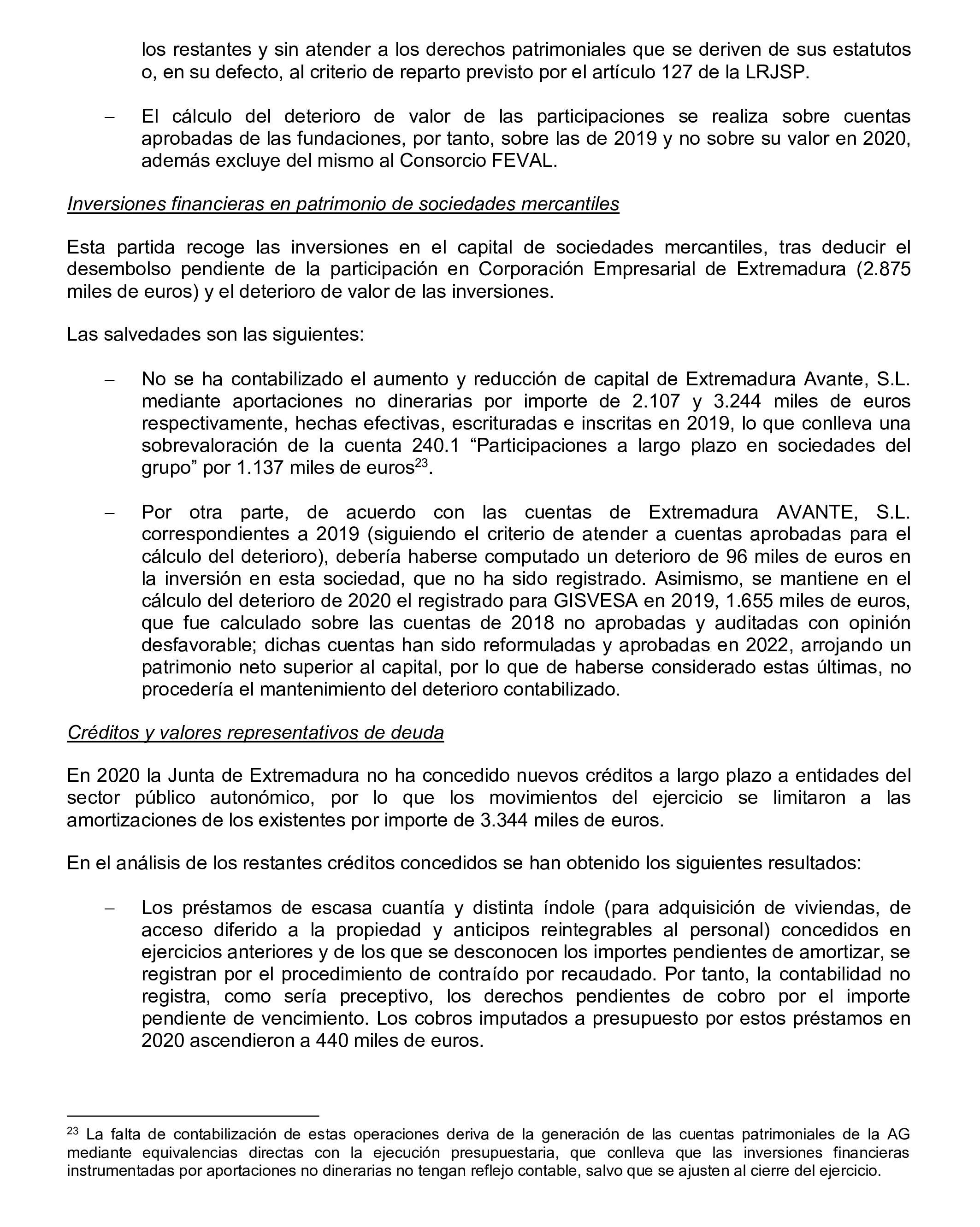 Imagen del artículo Resolución de 24 de septiembre de 2024, aprobada por la Comisión Mixta para las Relaciones con el Tribunal de Cuentas, en relación con el Informe de fiscalización de la Cuenta General de la Comunidad Autónoma de Extremadura, ejercicio 2020.