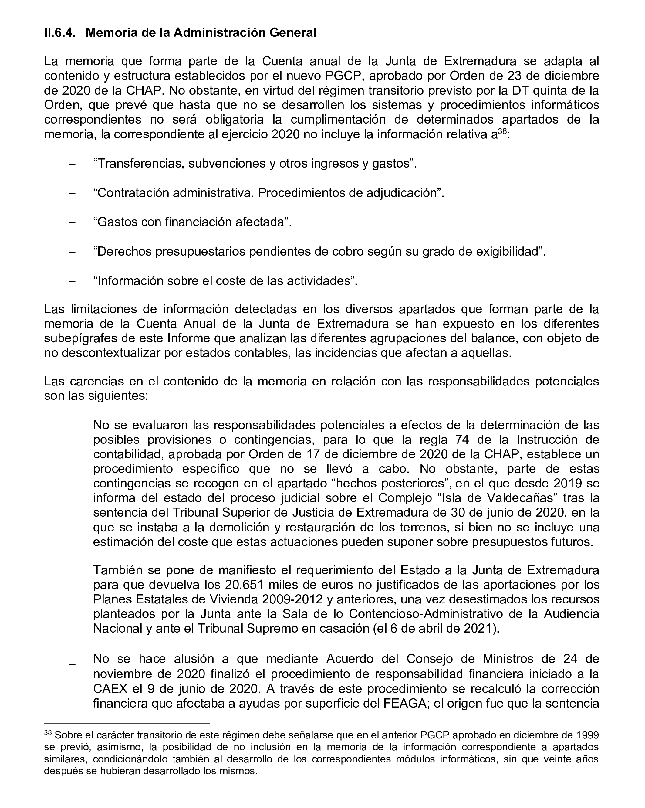 Imagen del artículo Resolución de 24 de septiembre de 2024, aprobada por la Comisión Mixta para las Relaciones con el Tribunal de Cuentas, en relación con el Informe de fiscalización de la Cuenta General de la Comunidad Autónoma de Extremadura, ejercicio 2020.
