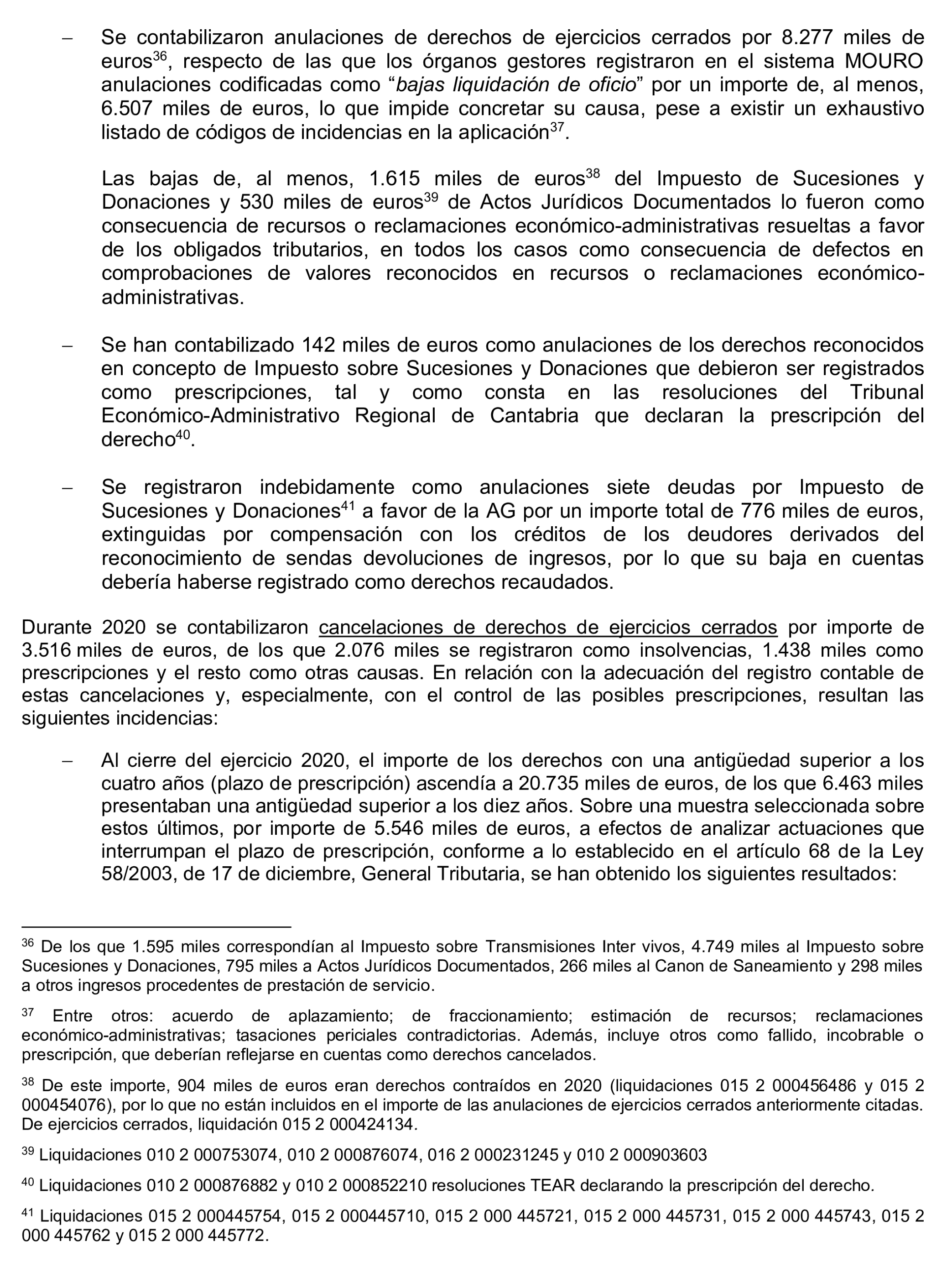 Imagen del artículo Resolución de 24 de septiembre de 2024, aprobada por la Comisión Mixta para las Relaciones con el Tribunal de Cuentas, en relación con el Informe de fiscalización de la Cuenta General de la Comunidad Autónoma de Cantabria, ejercicio 2020.