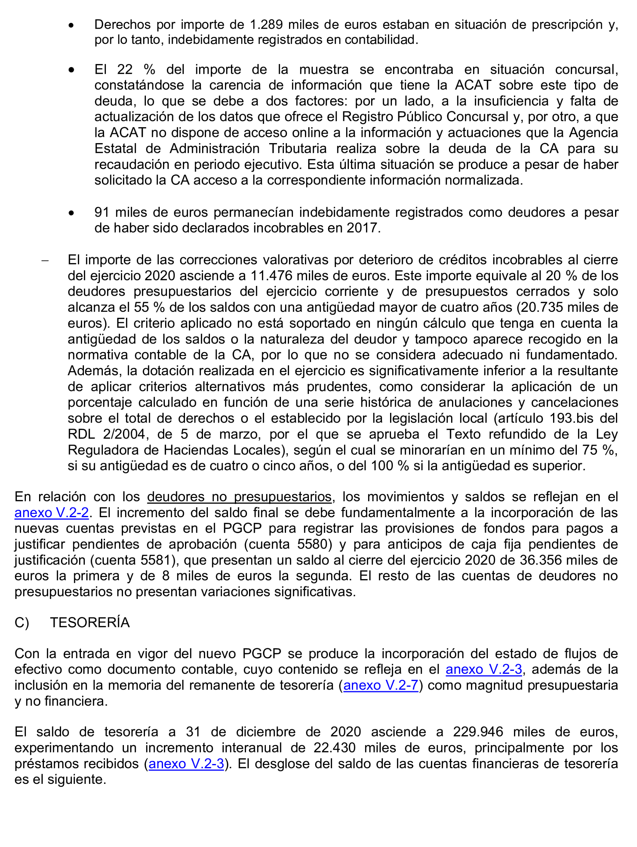 Imagen del artículo Resolución de 24 de septiembre de 2024, aprobada por la Comisión Mixta para las Relaciones con el Tribunal de Cuentas, en relación con el Informe de fiscalización de la Cuenta General de la Comunidad Autónoma de Cantabria, ejercicio 2020.