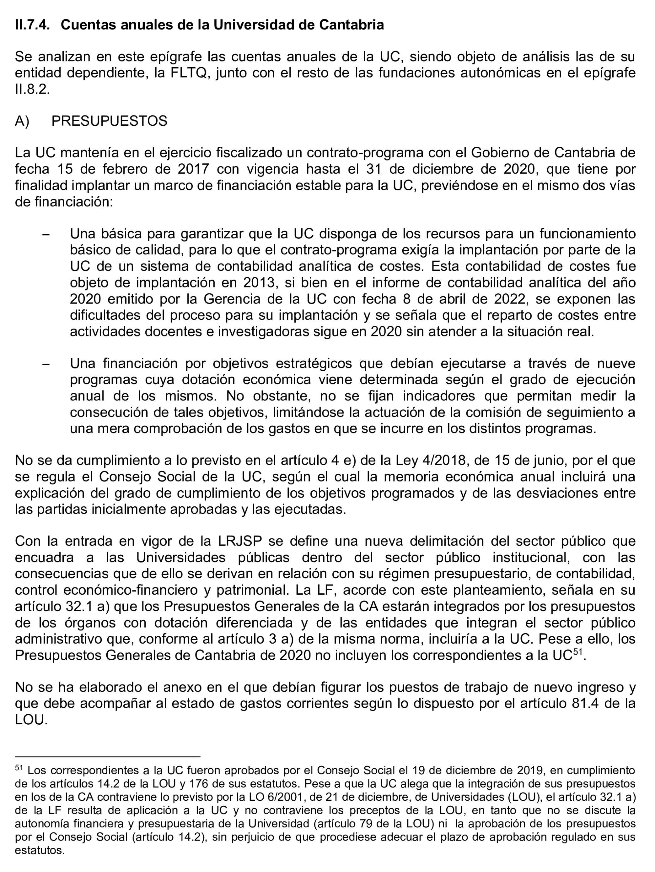 Imagen del artículo Resolución de 24 de septiembre de 2024, aprobada por la Comisión Mixta para las Relaciones con el Tribunal de Cuentas, en relación con el Informe de fiscalización de la Cuenta General de la Comunidad Autónoma de Cantabria, ejercicio 2020.